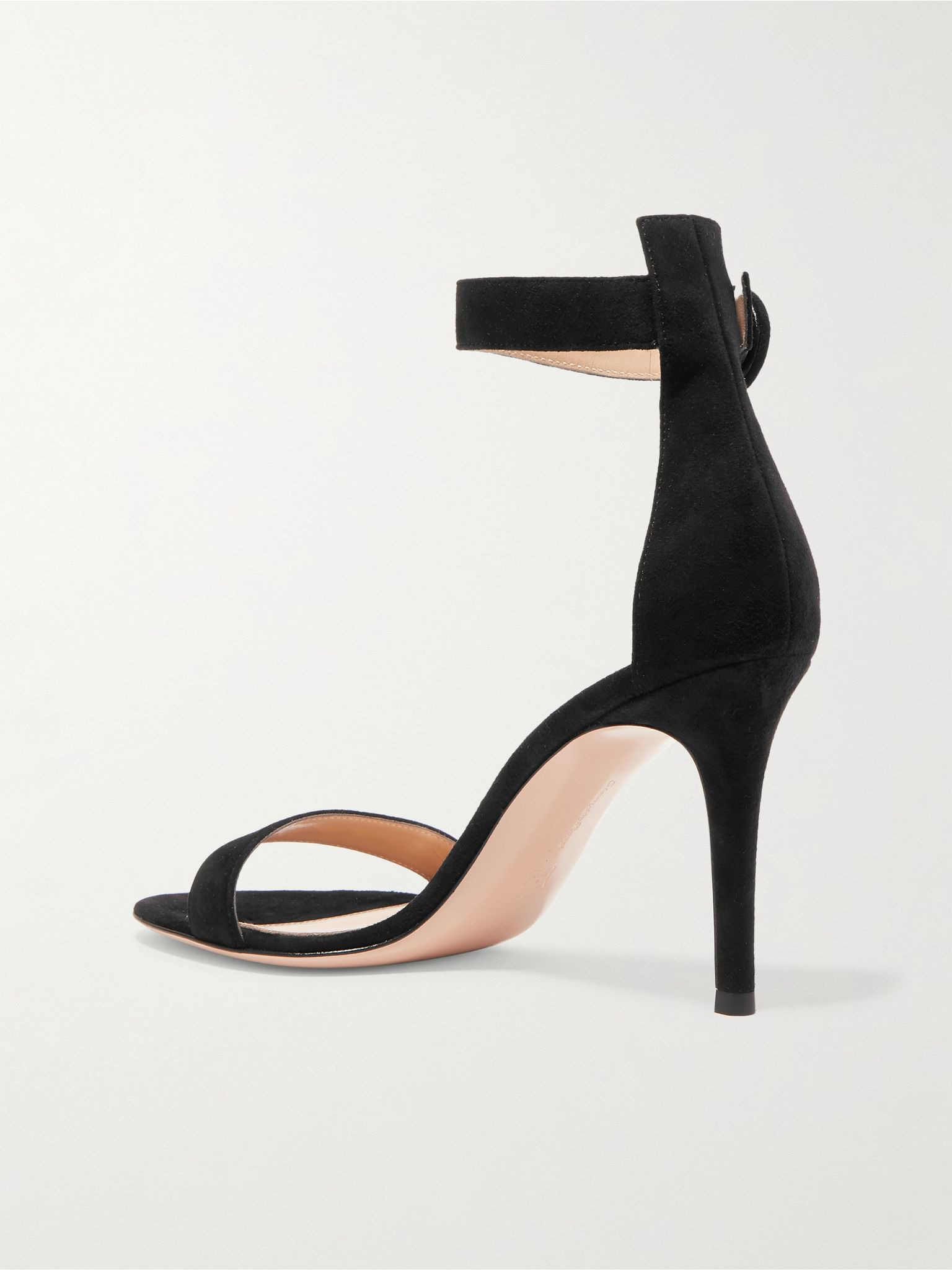 Portofino 85 suede sandals Black - 3