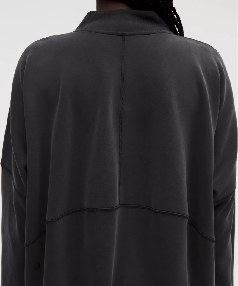 Brushed Softstreme Oversized Bomber Jacket 7