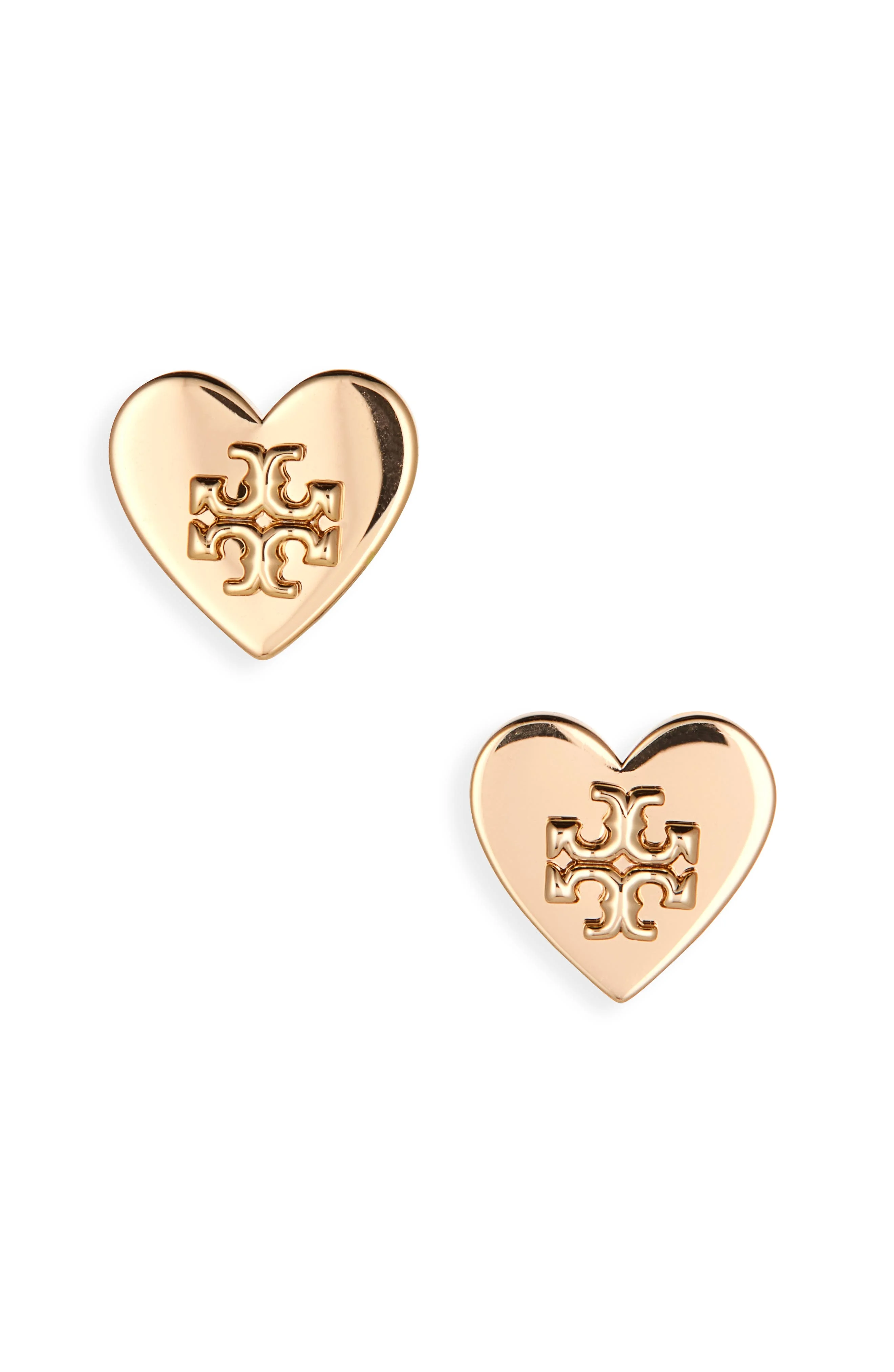 Tory Burch Forget Me Not Stud Earrings in Tory Gold at Nordstrom - 1