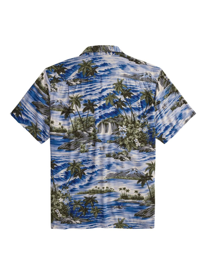 RRL by Ralph Lauren short-sleeve printed shirt outlook