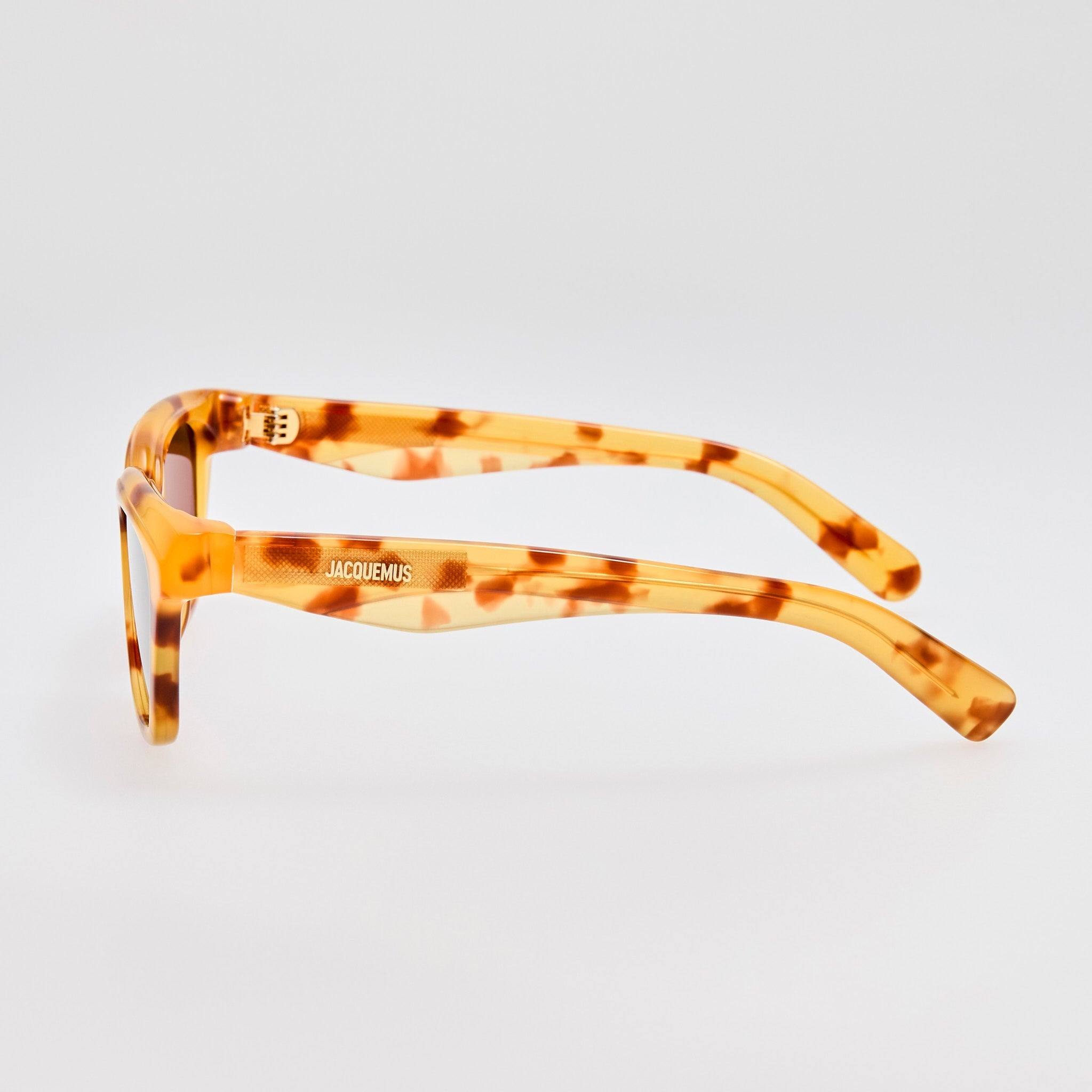Carre Sunglasses in Beige Tortoiseshell - 6