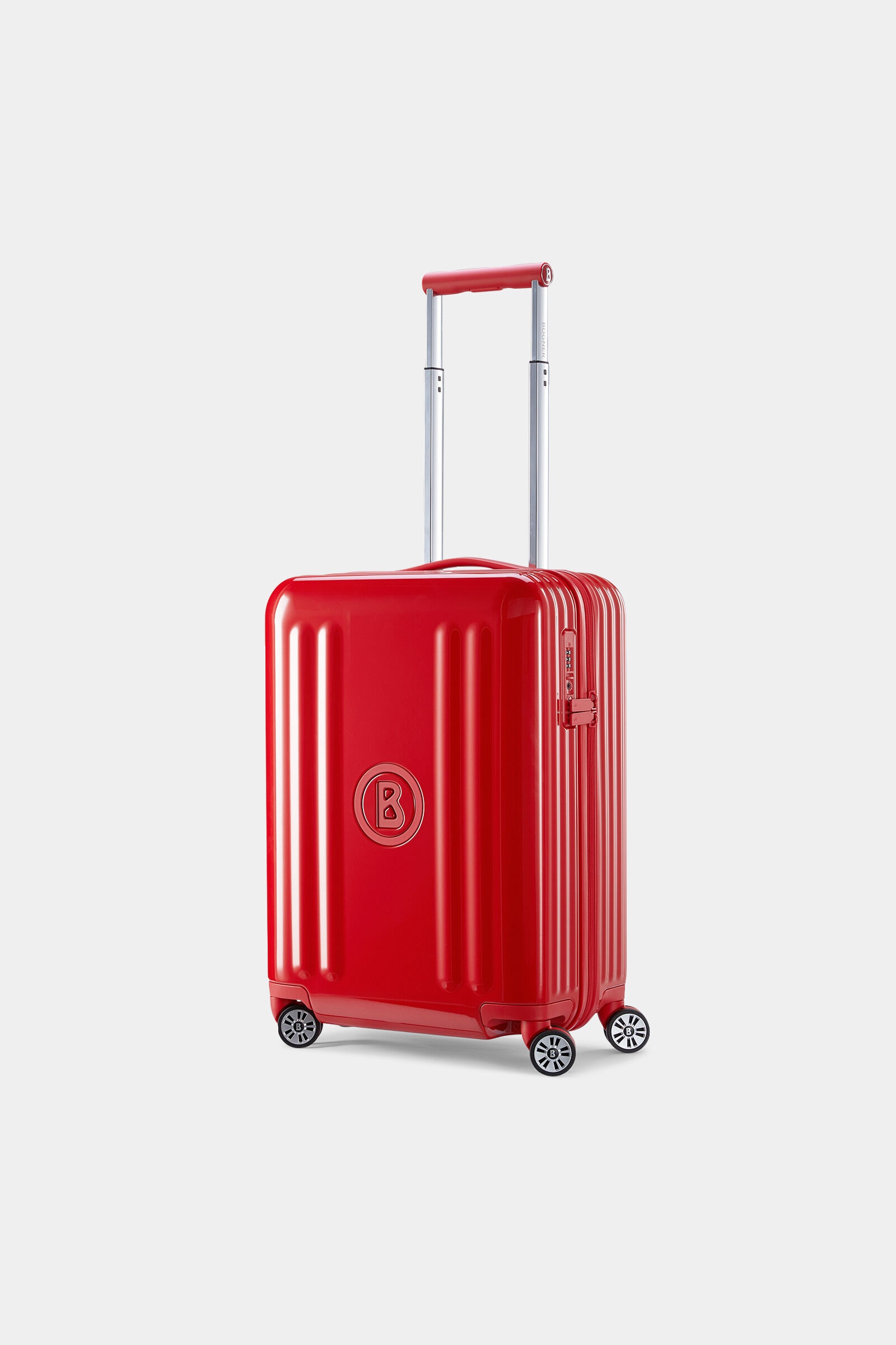 Piz small hard shell suitcase in Red - 2