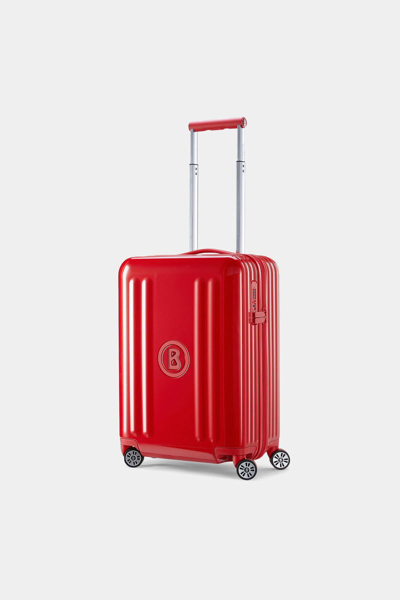 BOGNER Piz small hard shell suitcase in Red outlook
