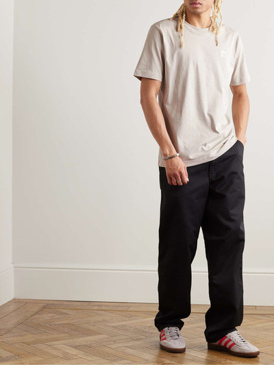 adidas Originals Essentials Logo-Embroidered Cotton-Jersey T-Shirt outlook