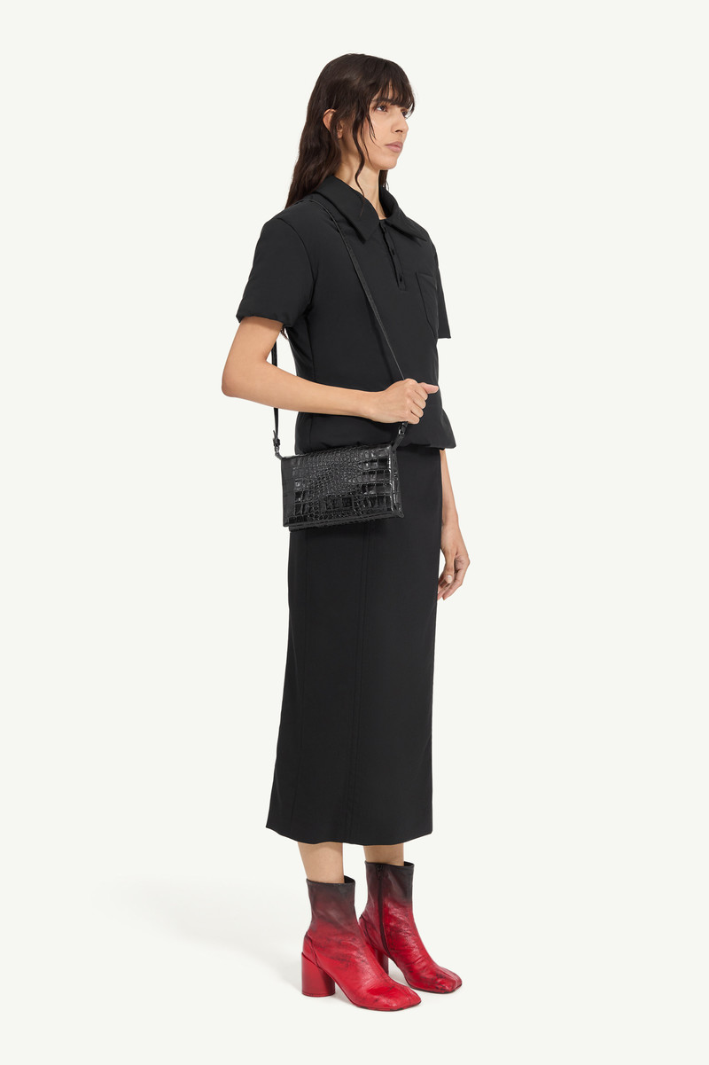 MM6 Maison Margiela Padded polo top outlook