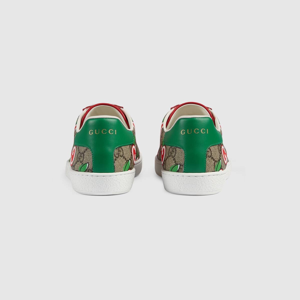  Women's Ace sneaker with GG apple print - 4