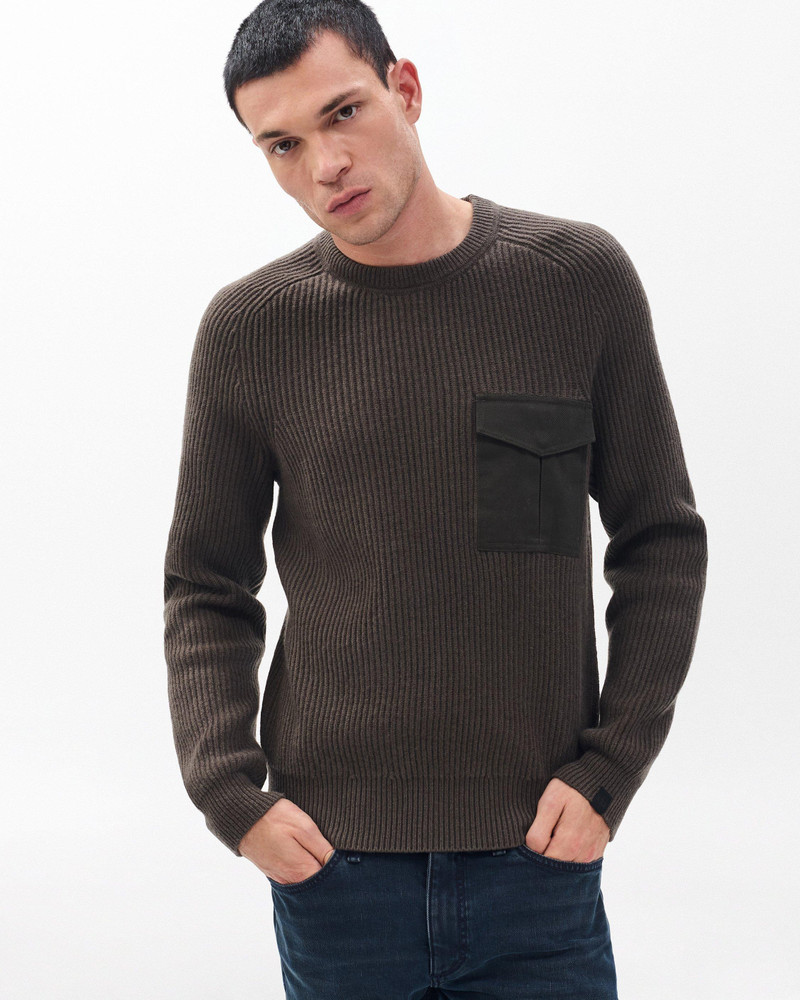 Walker Mixed-Media Sweater 5