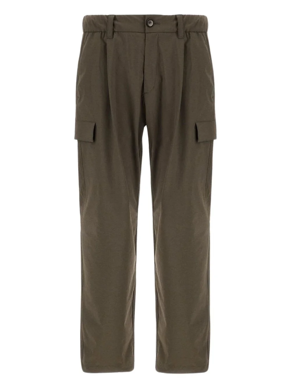 pleated cargo pants - 1