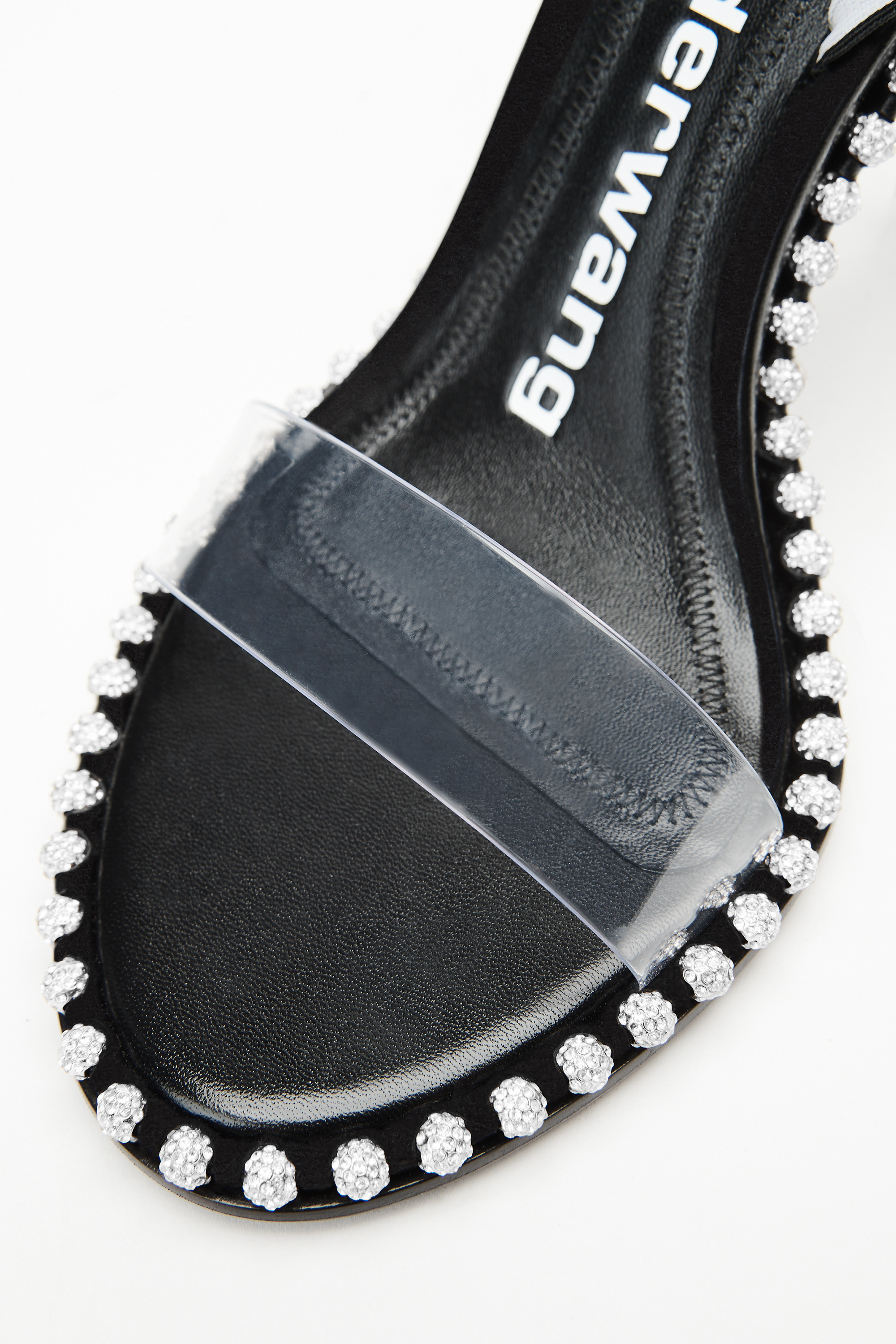 black nova pvc strap sandal - 3
