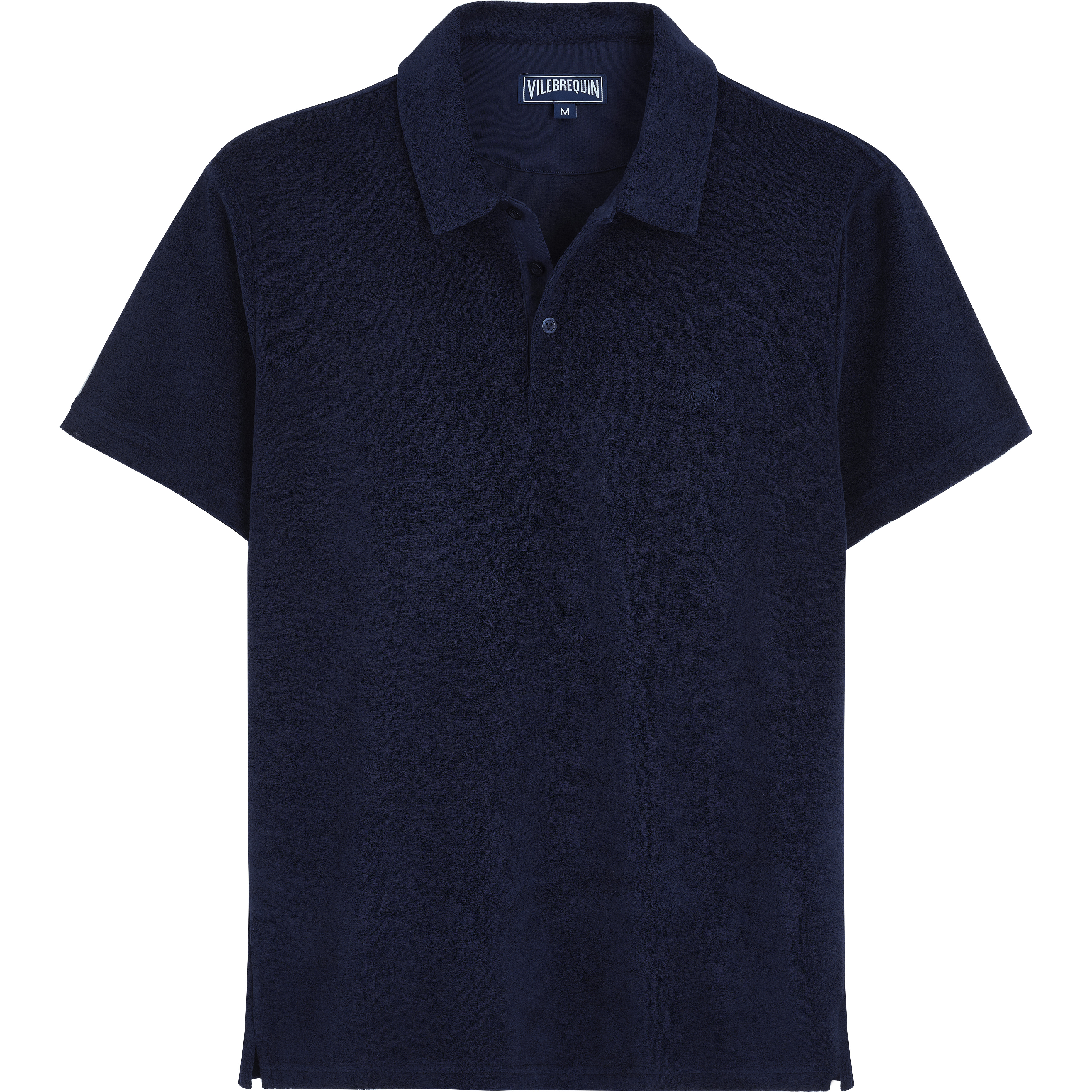 Men Organic Cotton Terry Polo Solid - 1