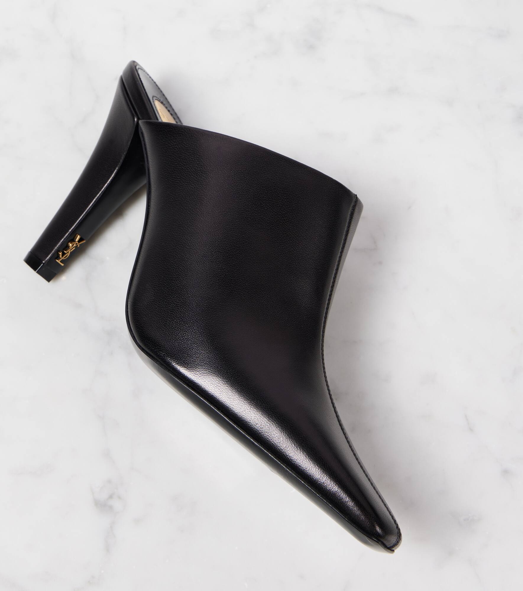 Jill 95 leather mules - 5