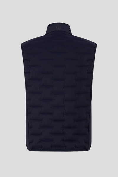 BOGNER Daro Softshell down vest in Dark blue outlook