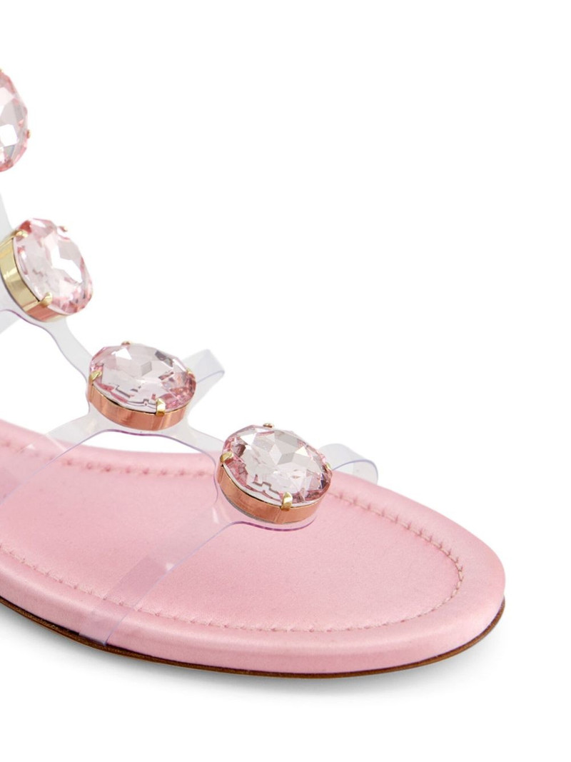 GIAMBATTISTA VALLI Diamond Clash flat sandals outlook