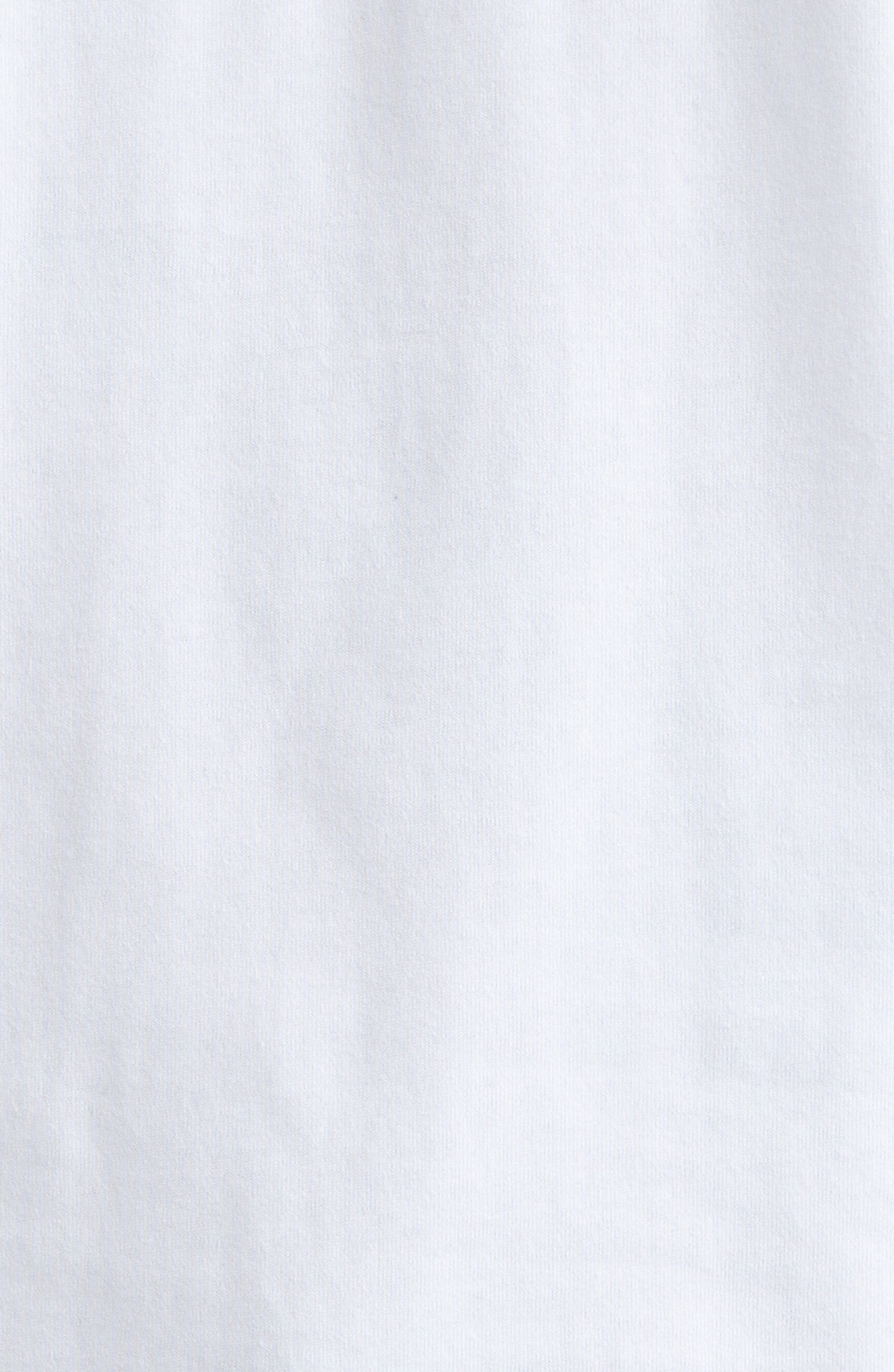 JW Anderson Anchor Logo Embroidered Cotton T-Shirt in White 001 at Nordstrom - 7