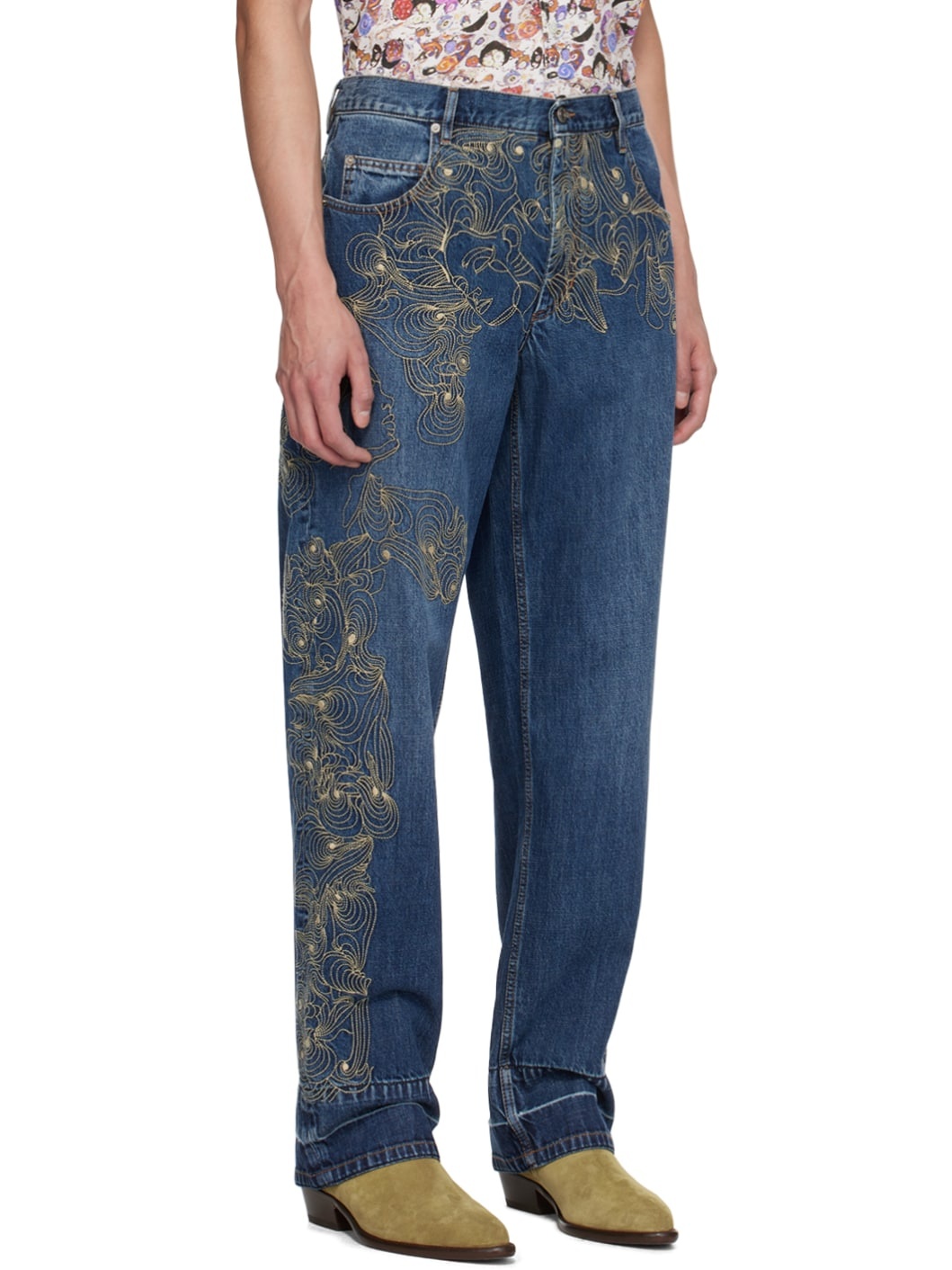 Navy Juro Jeans - 2