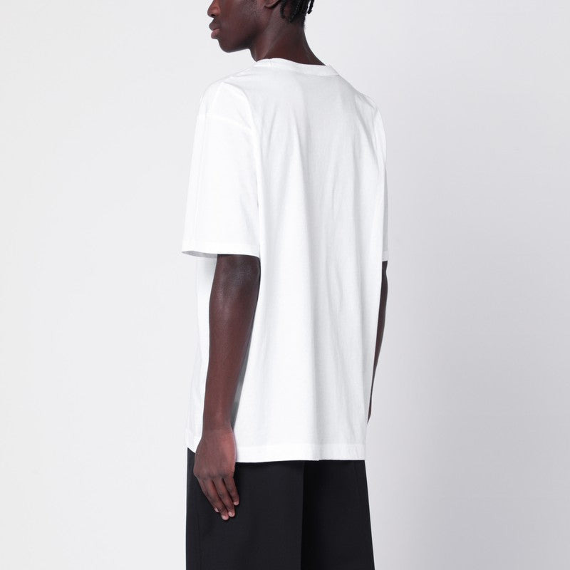 Dries Van Noten White Oversized Cotton T-Shirt Men - 2