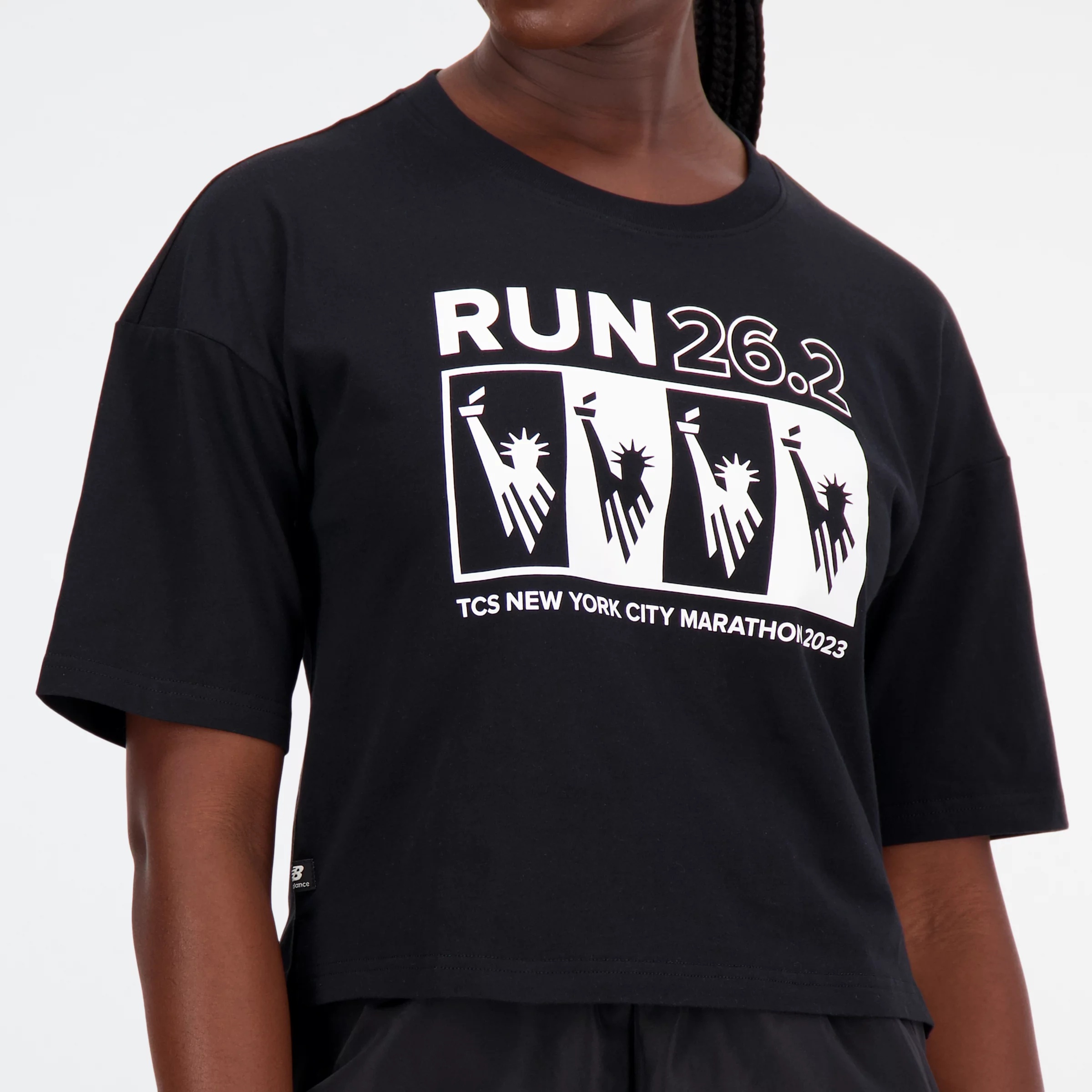 NYC Marathon Essentials Americana Cotton Jersey Boxy T-Shirt - 4