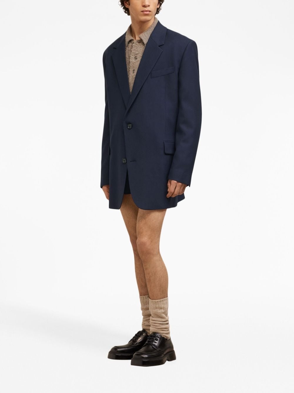single-breasted blazer - 4