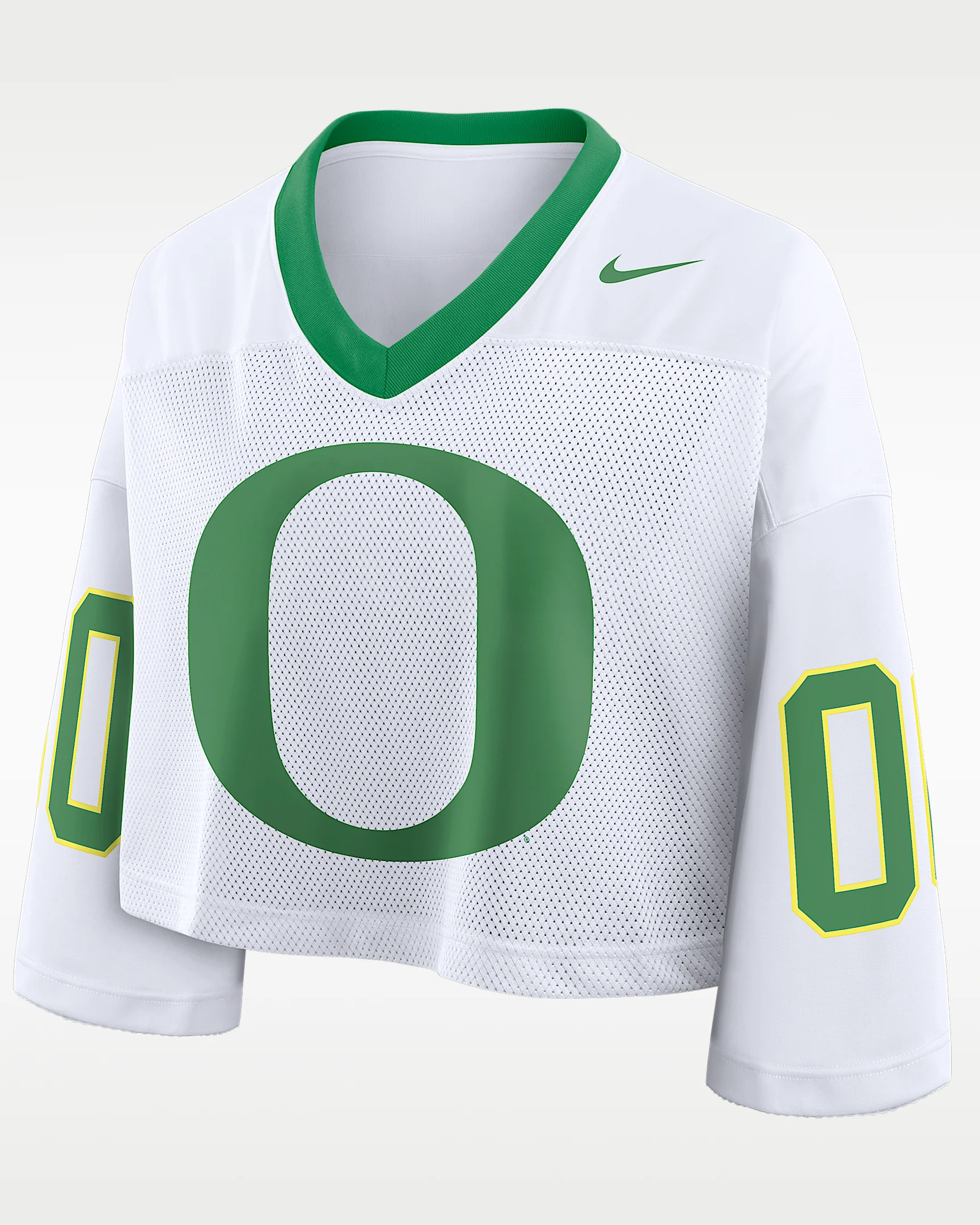 Oregon Logo Women's Nike Dri-FIT College Cropped Jersey - 1
