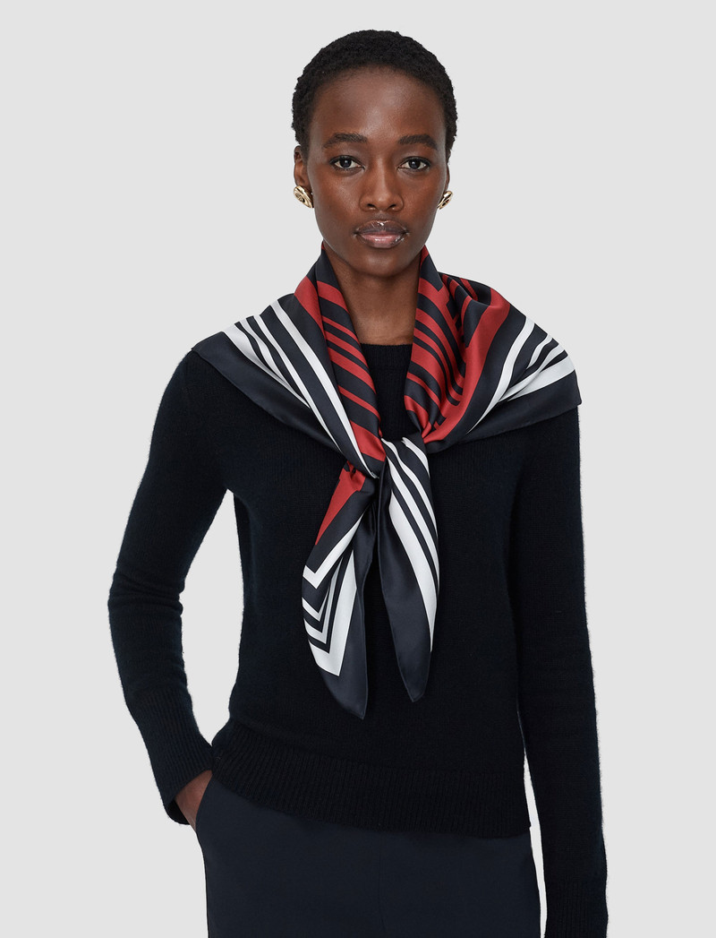 JOSEPH Lexi Lunar New Year Silk Scarf outlook