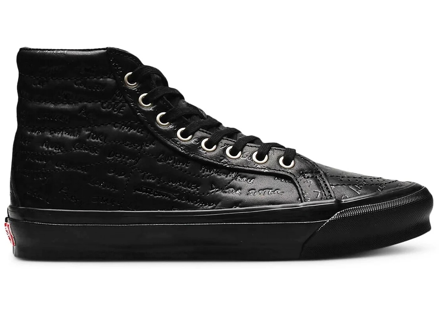 Vans Sk8-Hi LX Jim Goldberg Black Leather - 1