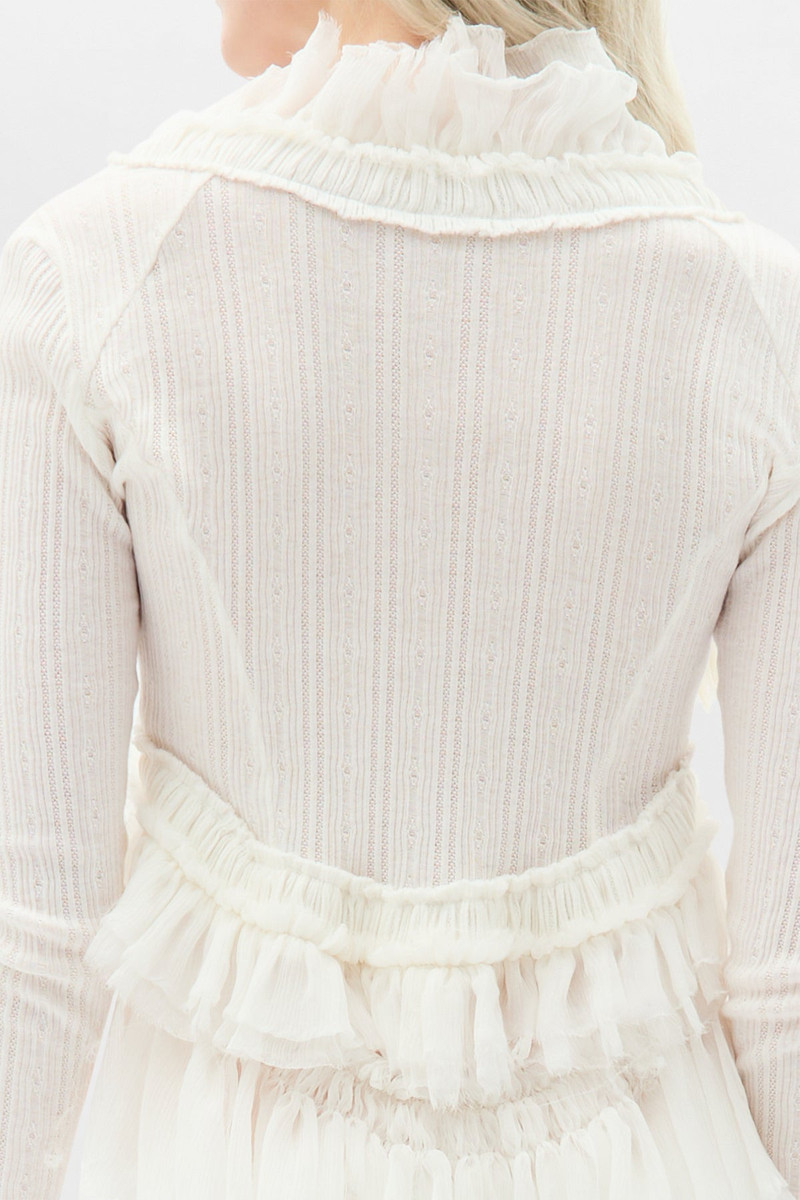 Jedi Long Sleeve Open Front Top 5