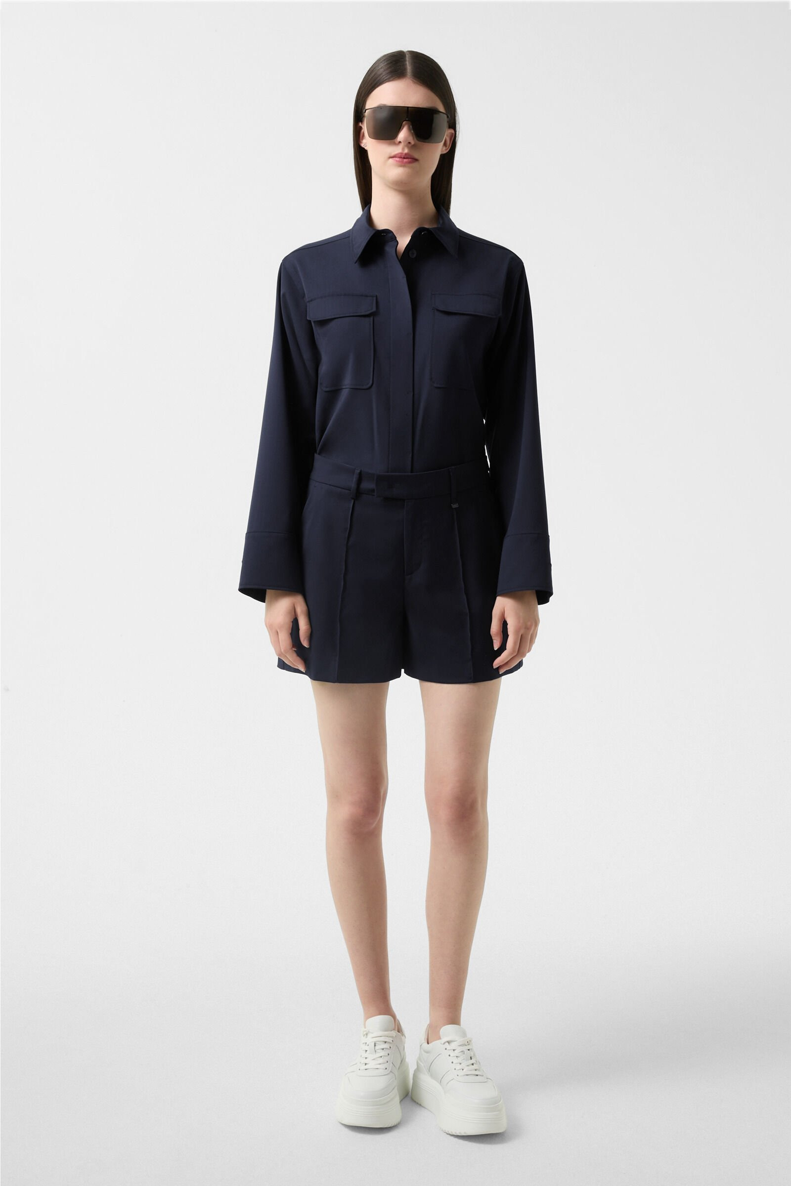 Jace shorts in Navy blue - 4