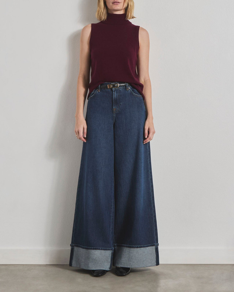 Splendid Tori Cashmere Turtleneck Tank outlook