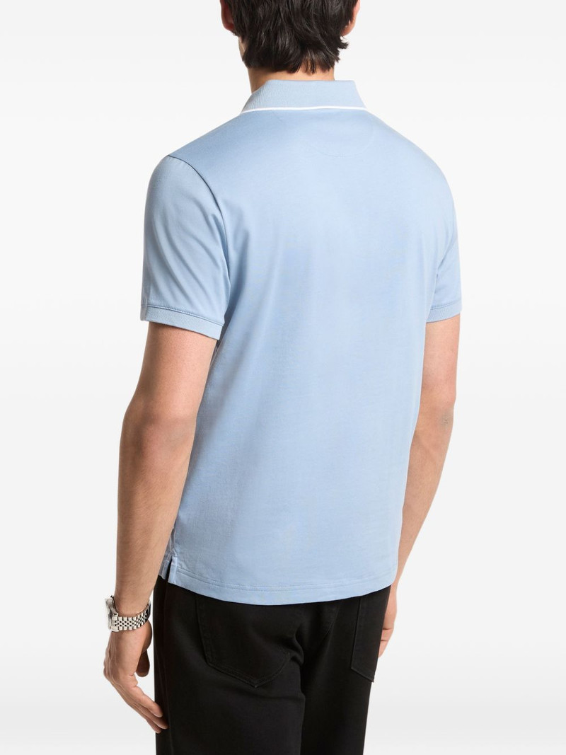 MICHAEL KORS logo-trim polo shirt outlook