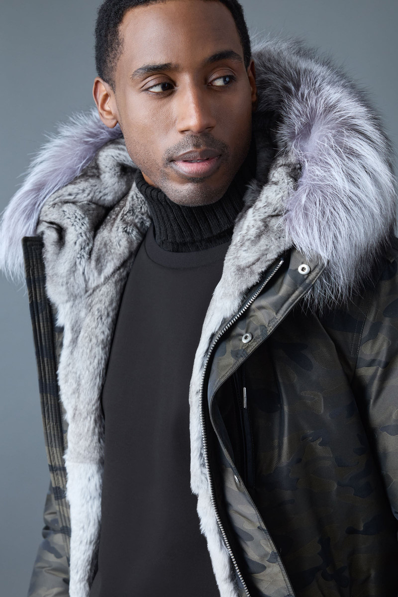 MORITZ-JC Fur-Lined Camo Down Parka 6