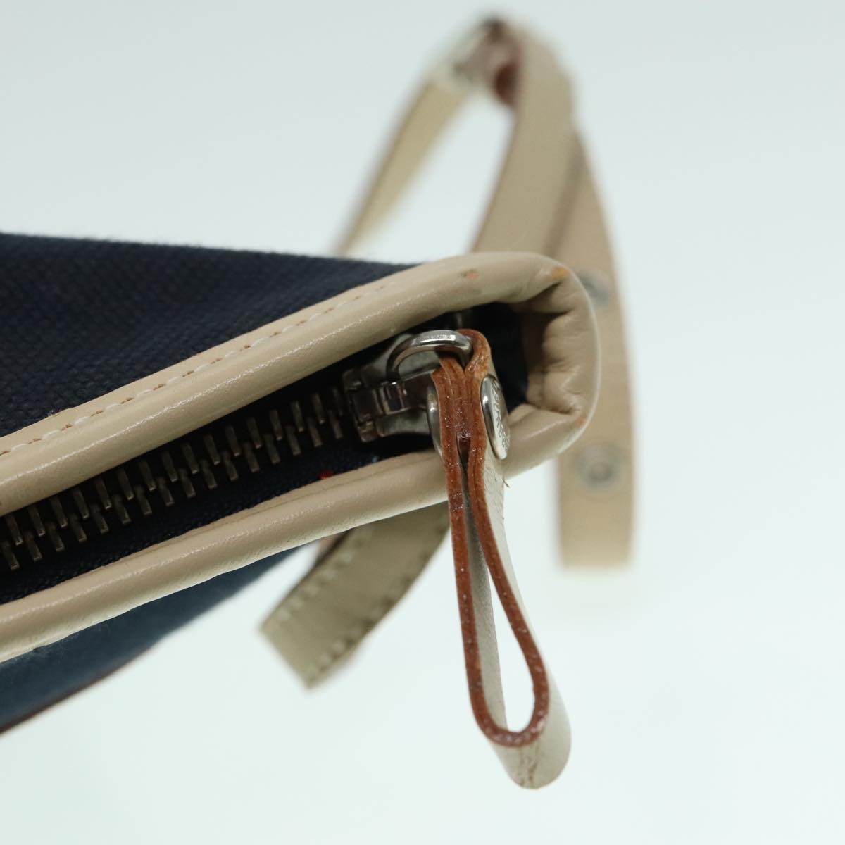 Burberry Blue Label Shoulder Bag Canvas Navy - 11