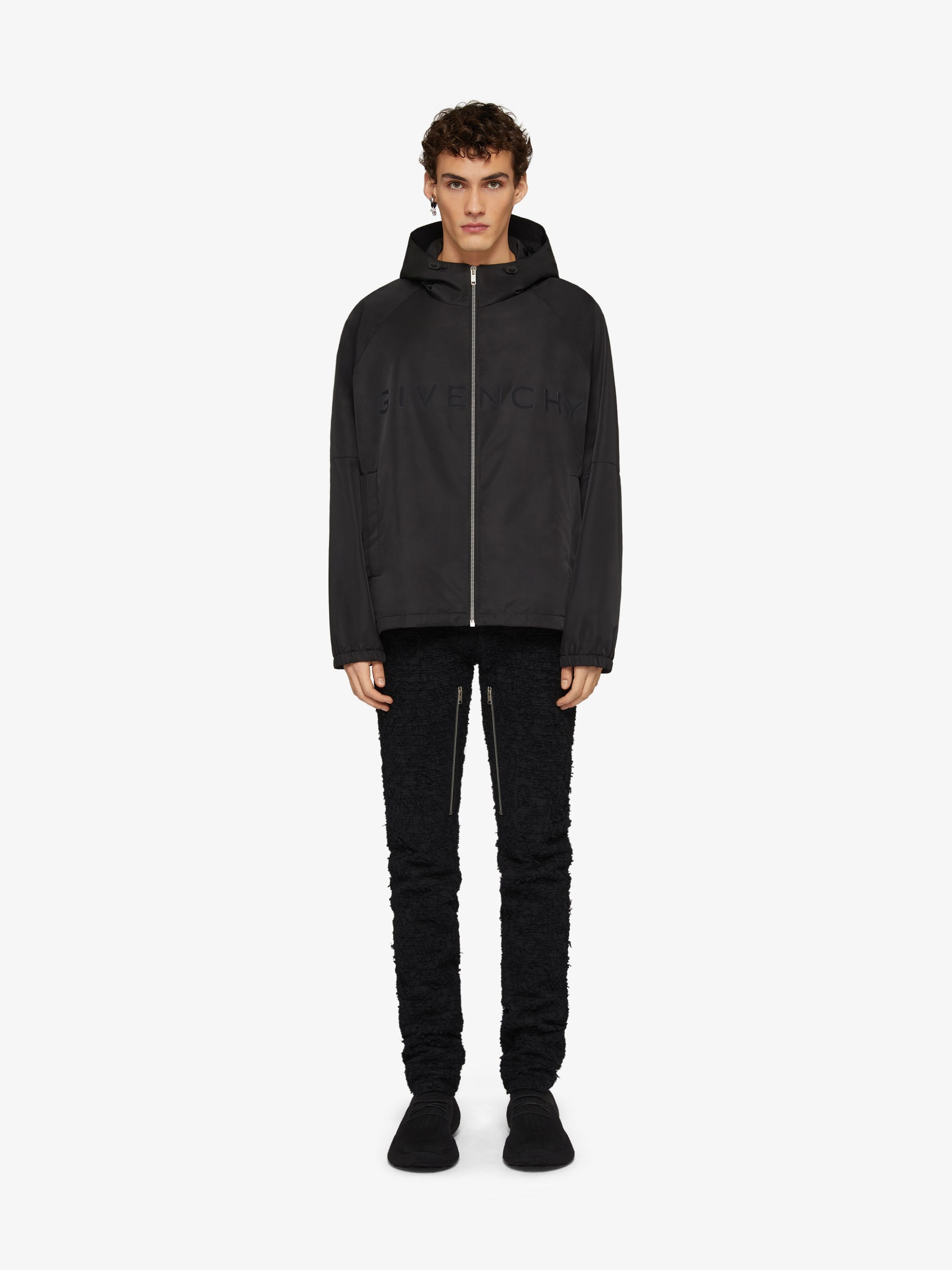 WINDBREAKER IN PADDED GIVENCHY NYLON - 2