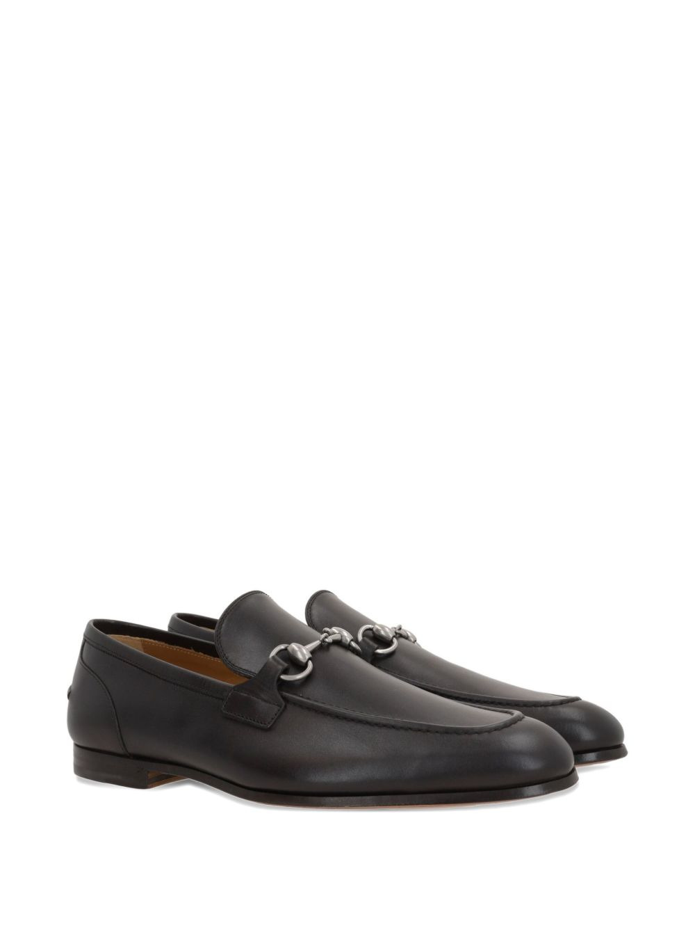 horsebit leather loafers - 2