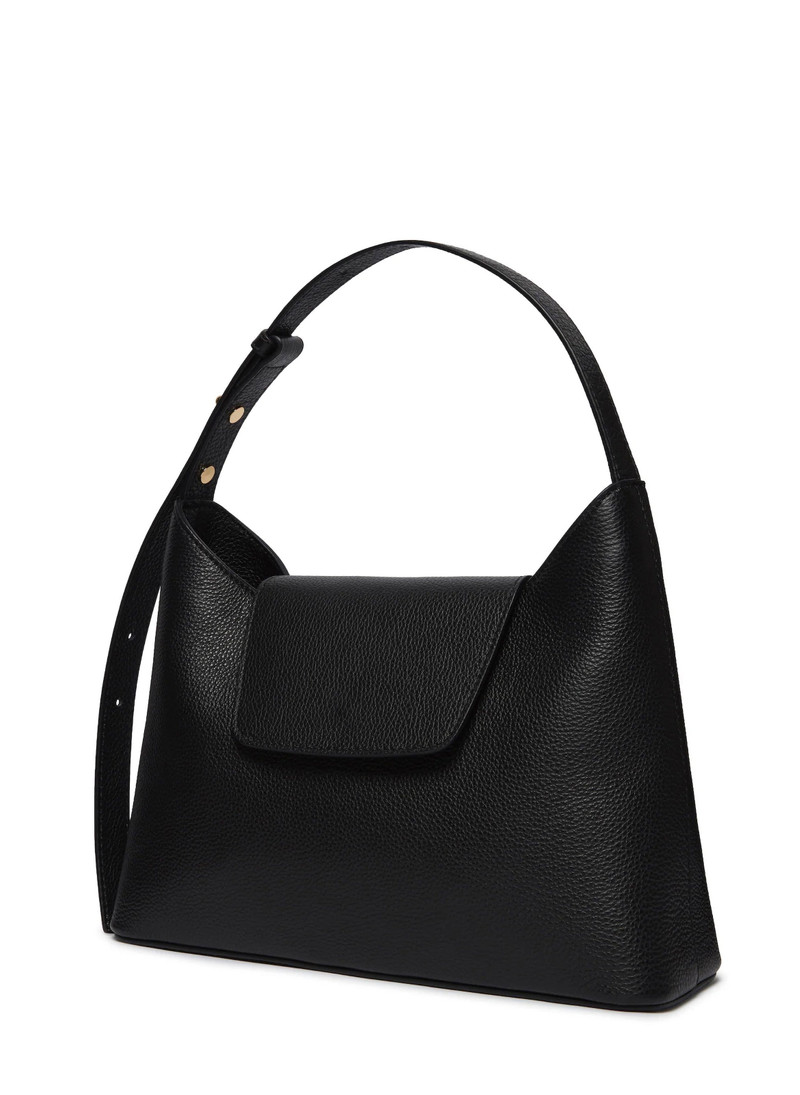 Elleme Kitten Pebbled Leather Black outlook
