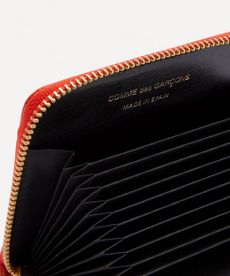 Classic Leather Zip Around Wallet 5