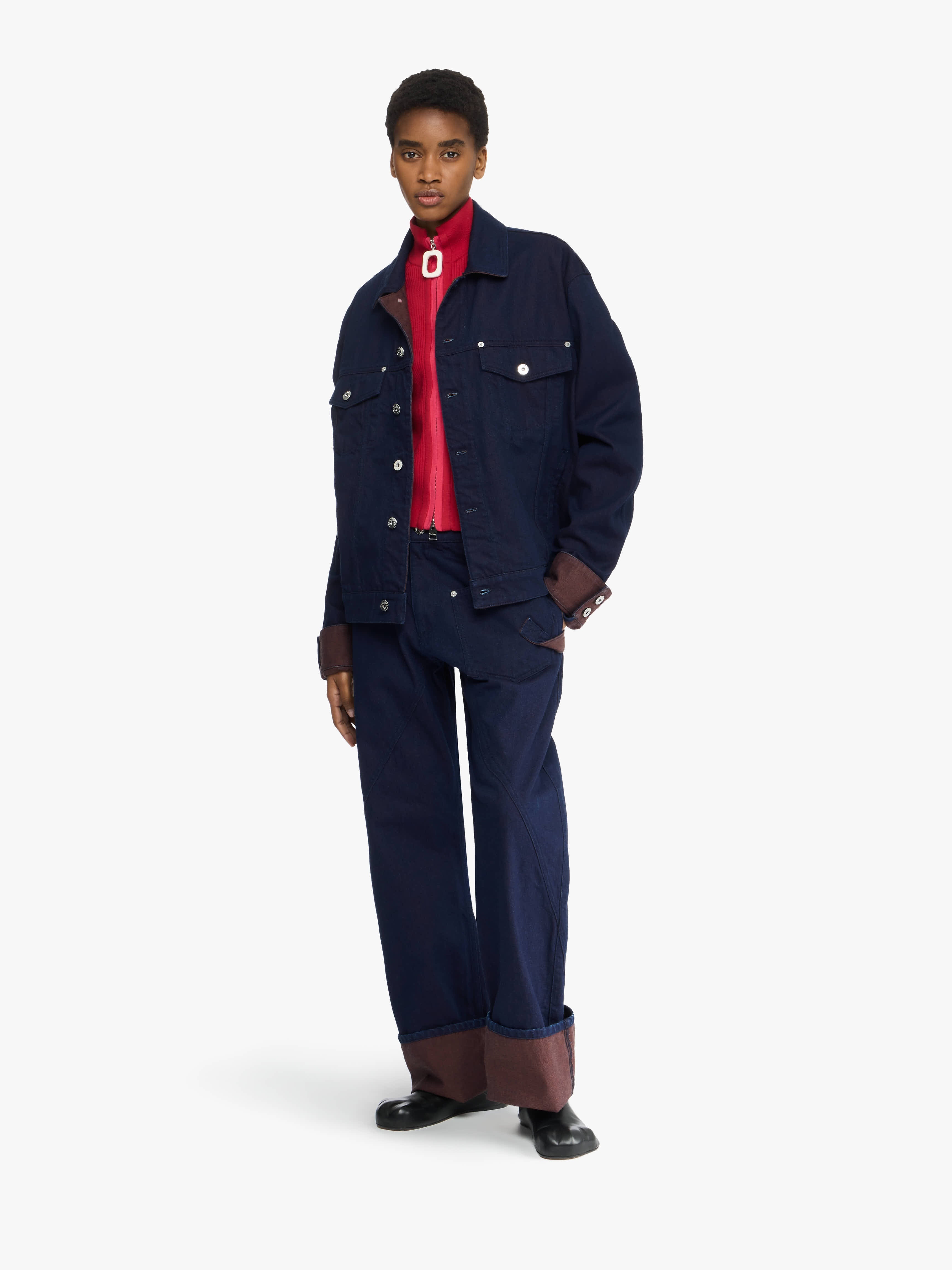 TURN UP CUFF JACKET - 2