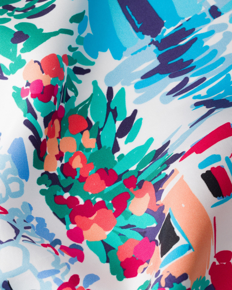 Prada Printed silk twill scarf, 90 X 90 cm outlook