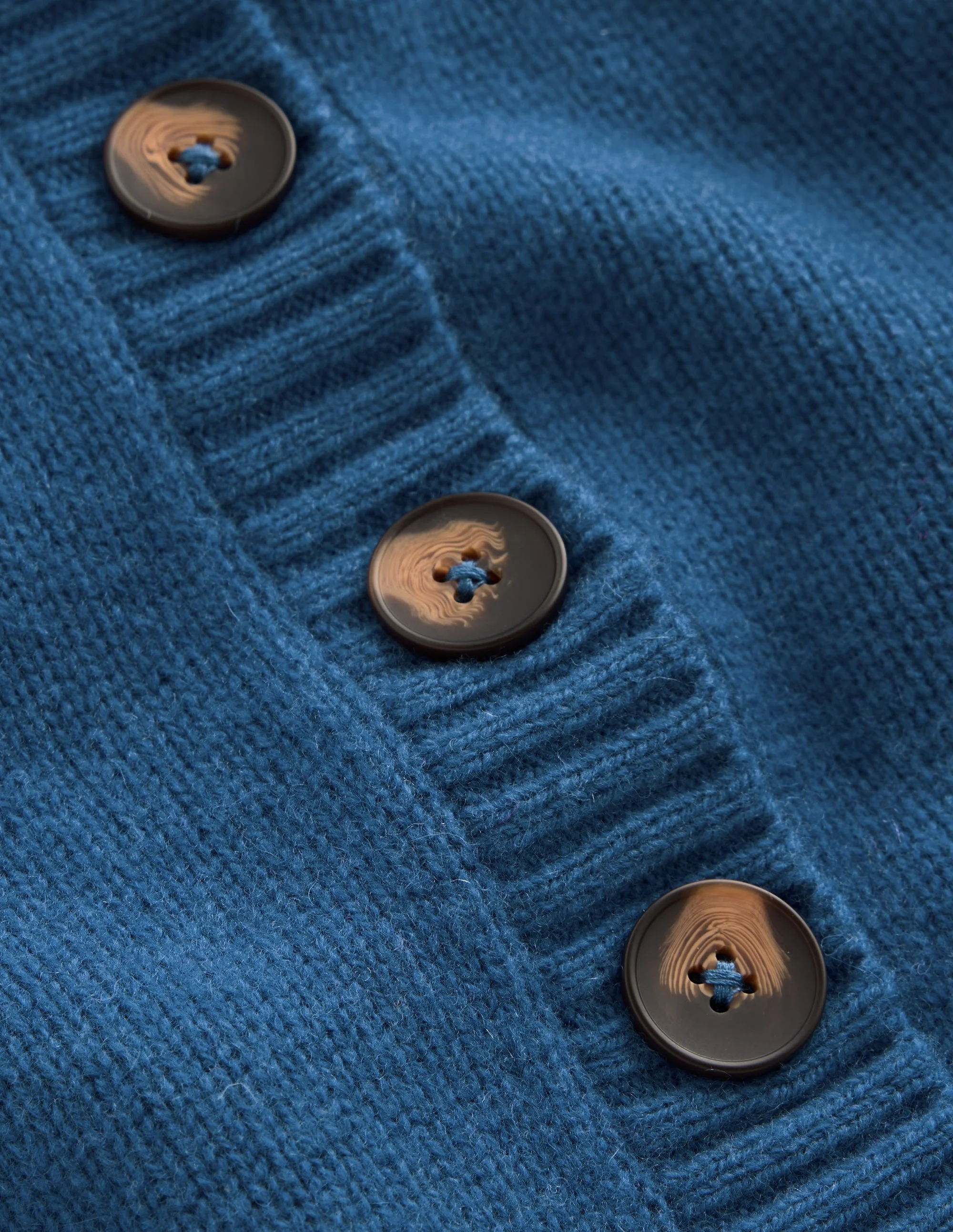 Marta Merino Wool Sailor Top-Delft Blue - 1
