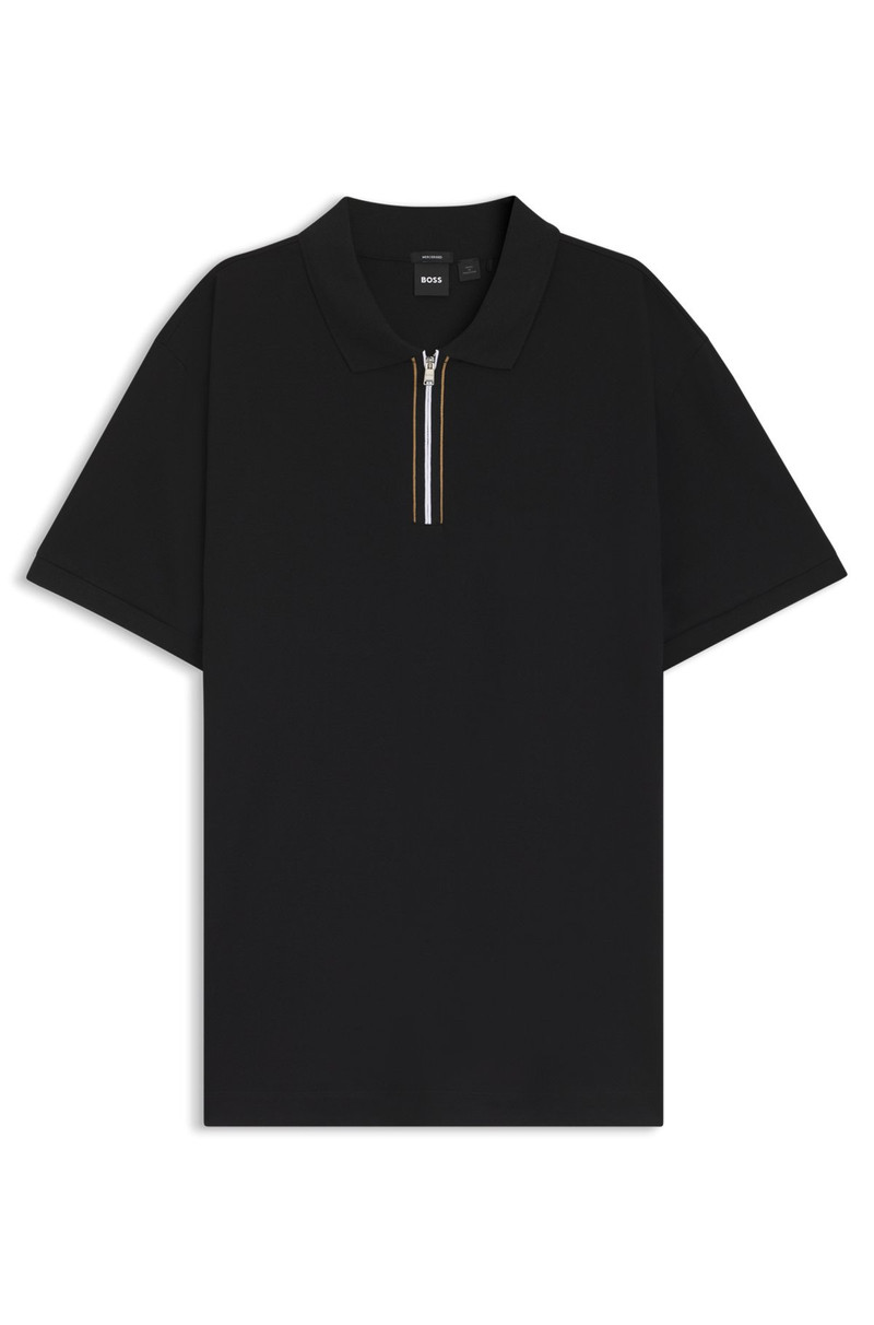 REGULAR-FIT POLO SHIRT IN MERCERIZED COTTON 1