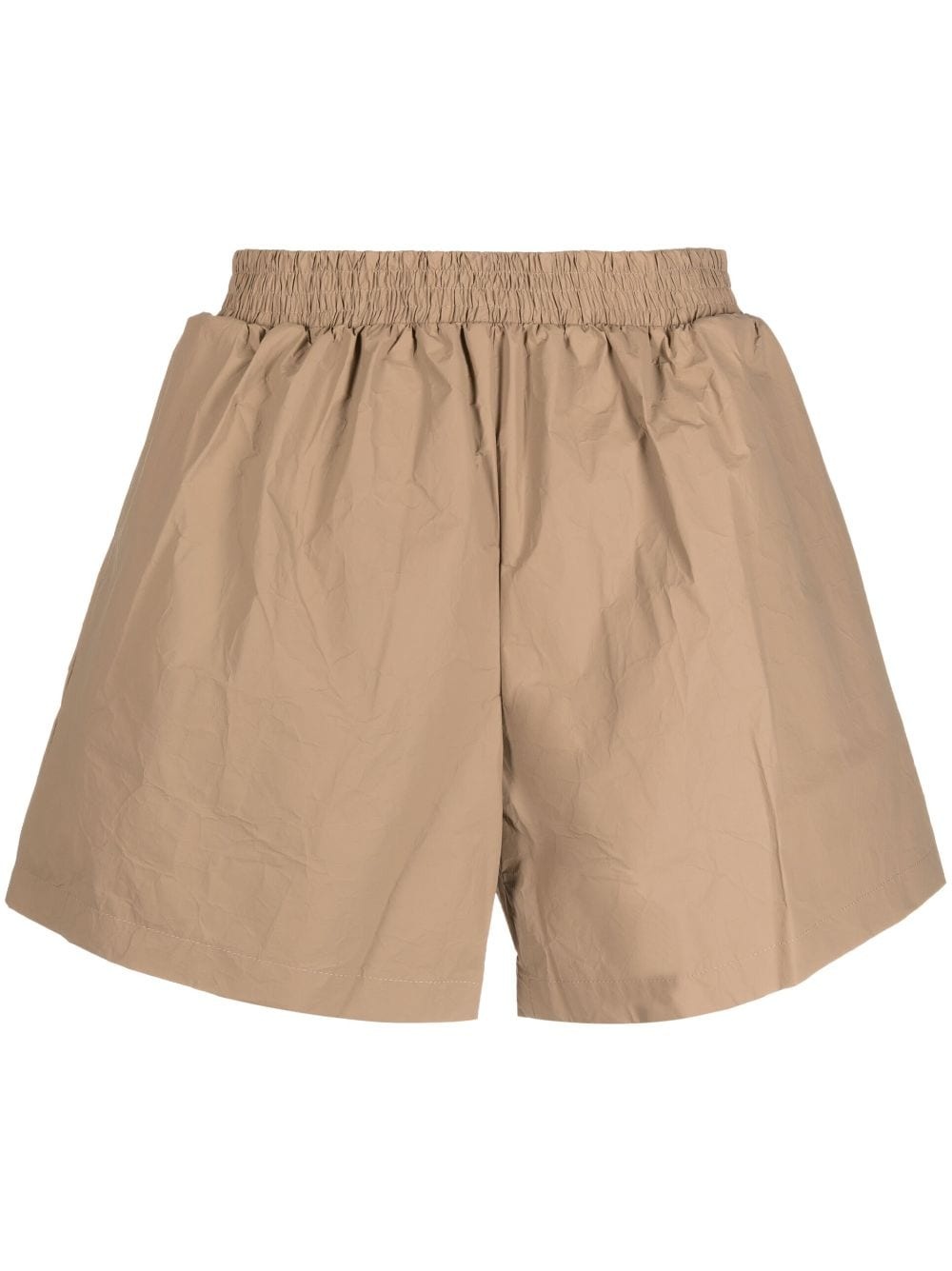 Basic elasticated-waist shorts - 1