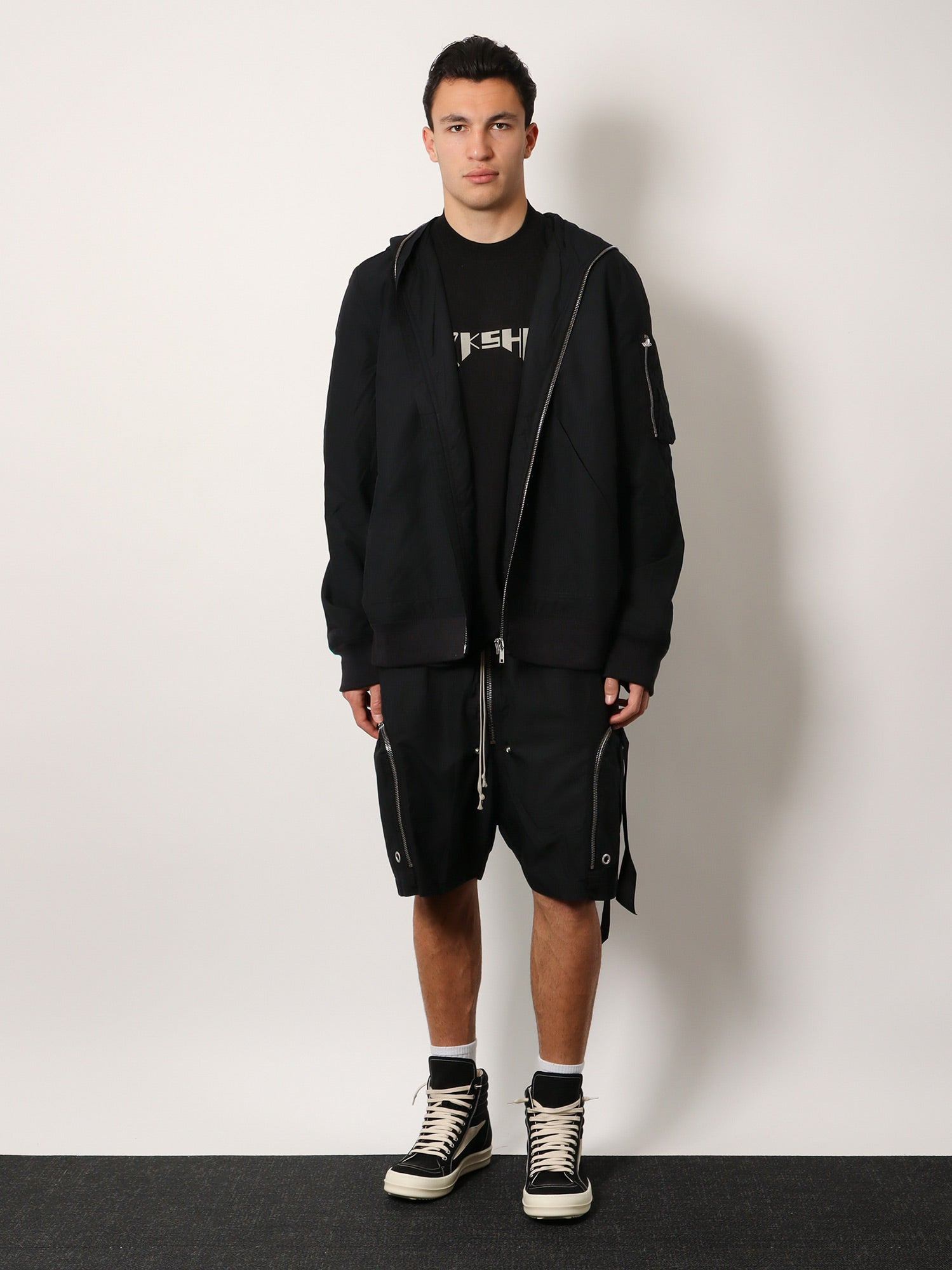Drkshdw Gimp Flight Bomber Lyocell Jacket - 2