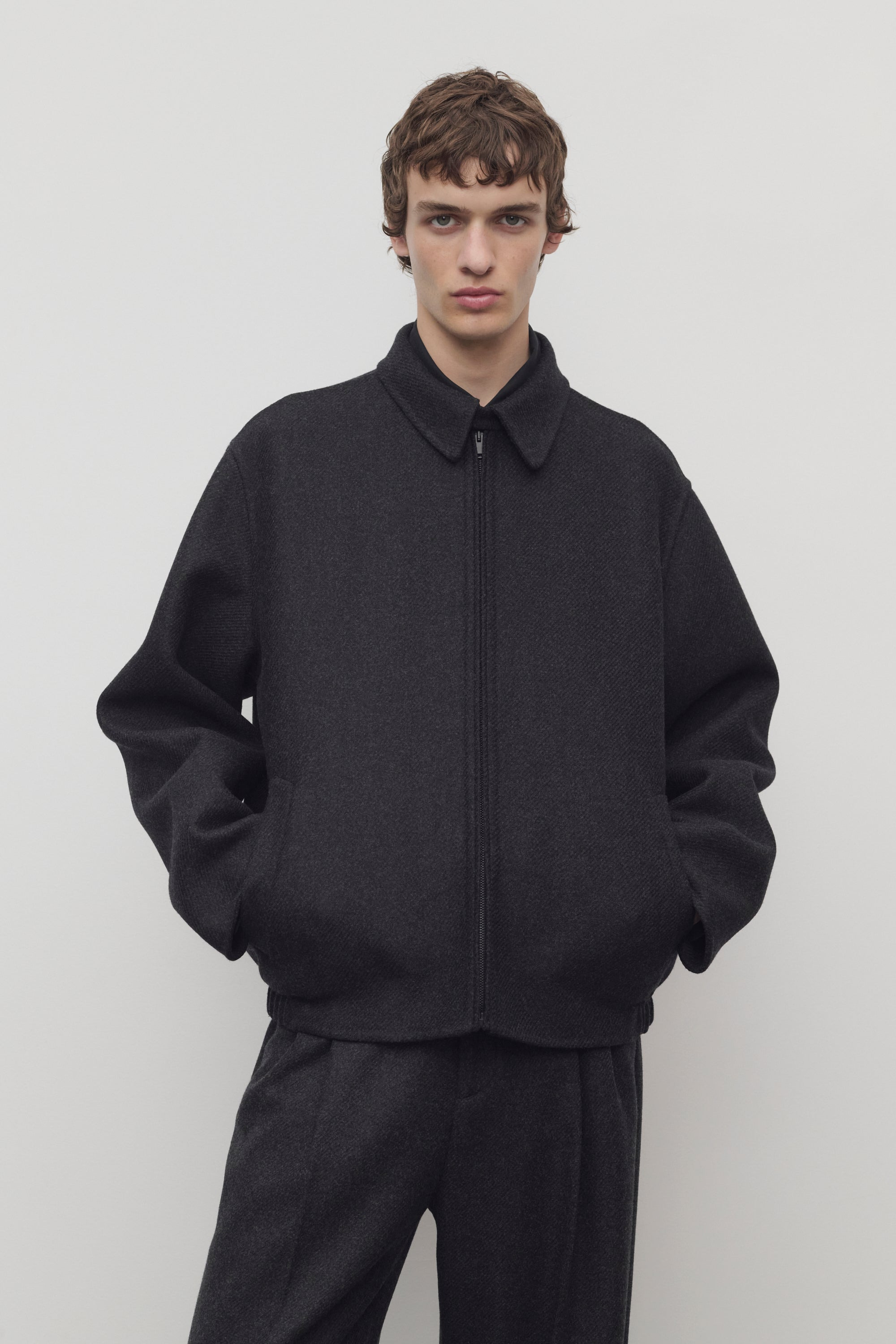 Dantes Jacket in Virgin Wool and Cashmere - 3