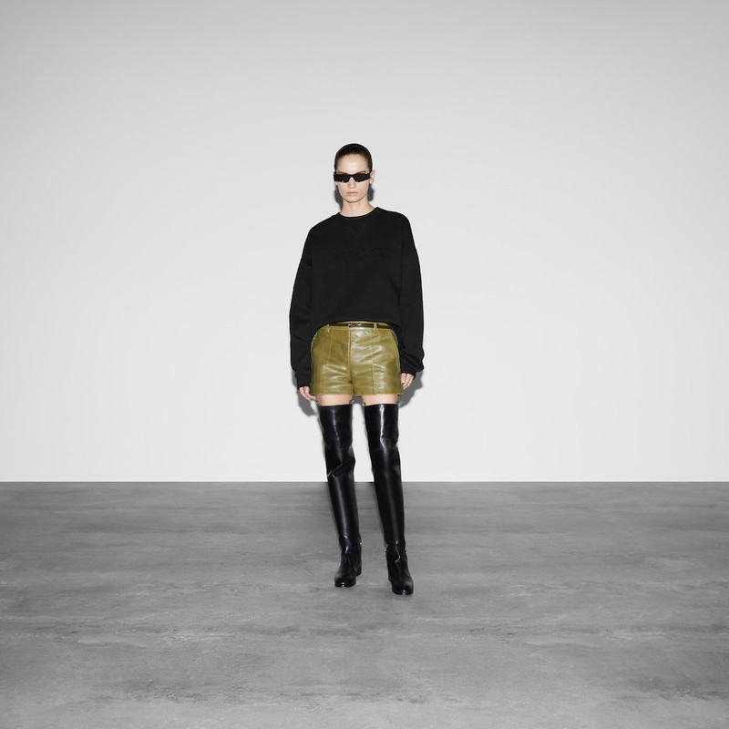 GUCCI Cotton jersey sweatshirt outlook
