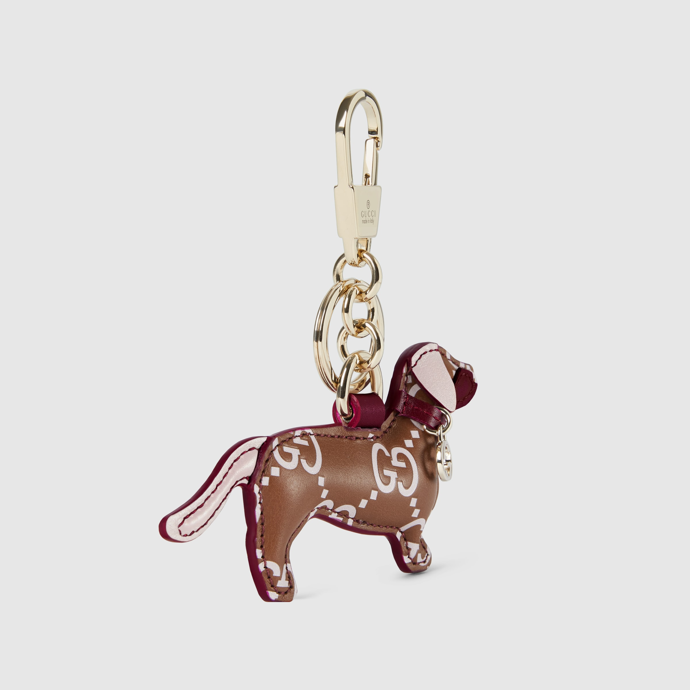 Dog-shaped bag charm - 3