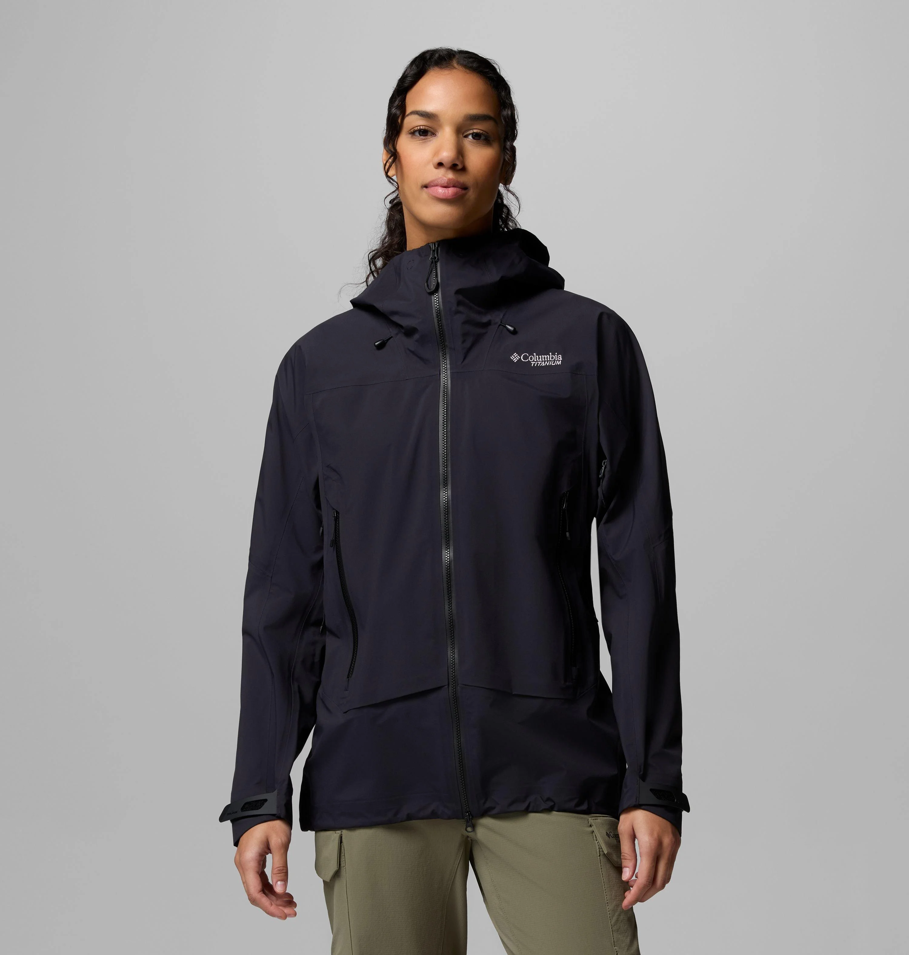 Women's Saudan Pro 3L Rain Shell - 1