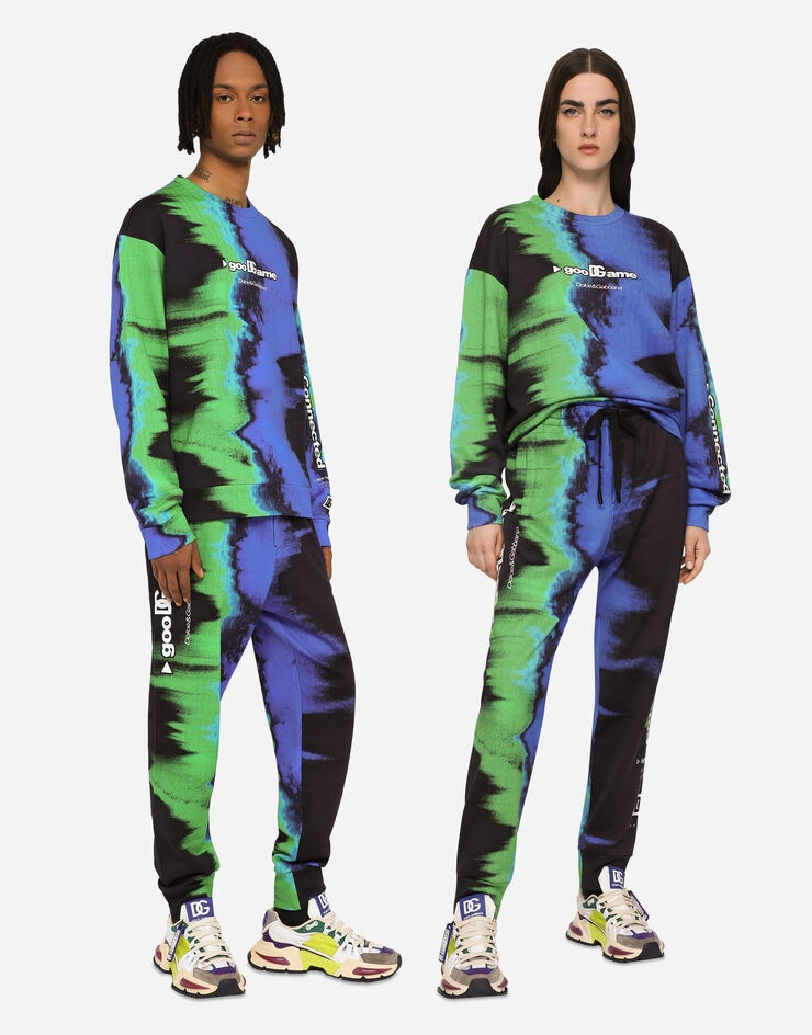 Multi-colored jersey sweatshirt with GooDGame print - 6