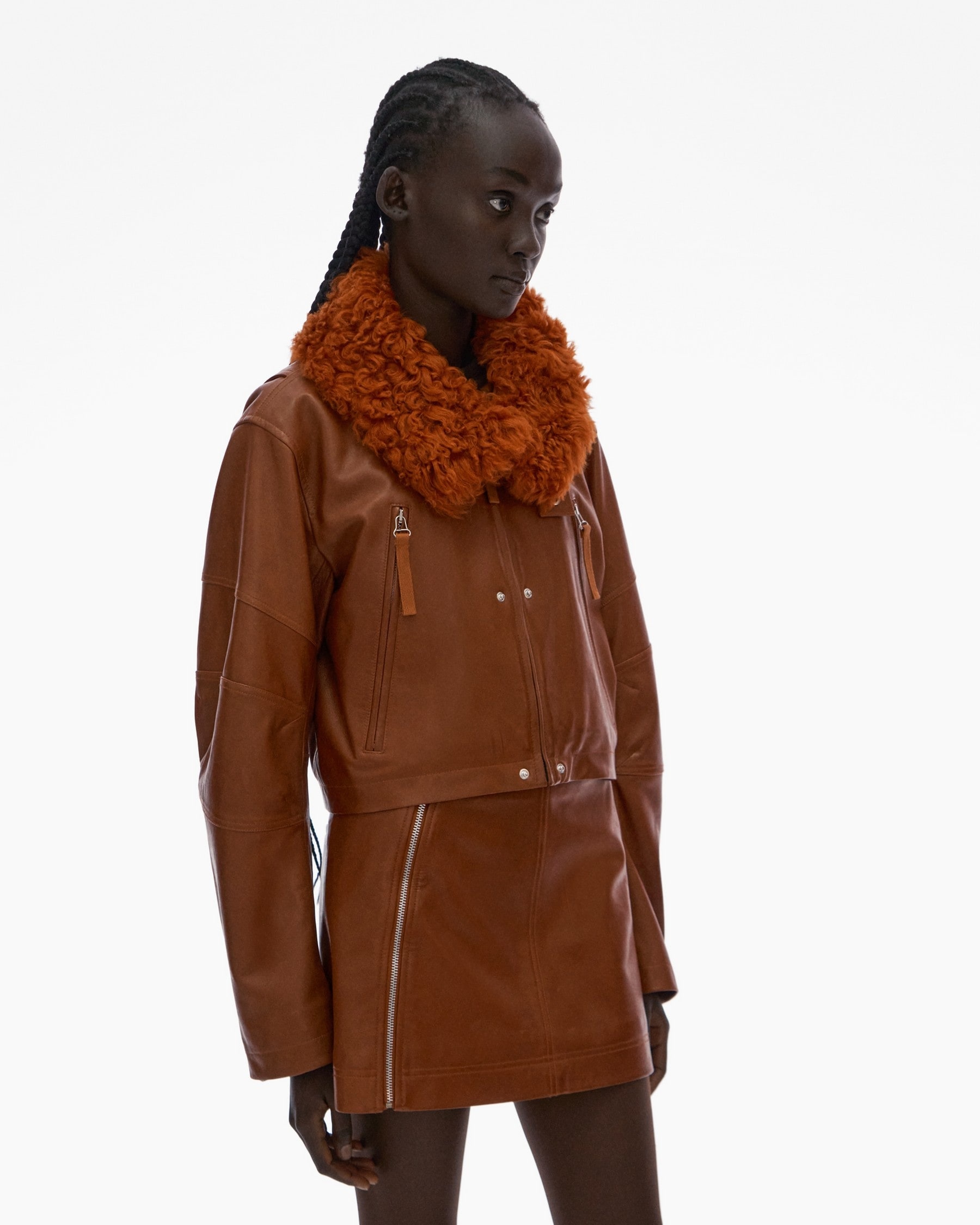 LEATHER ASTRO JACKET - 5