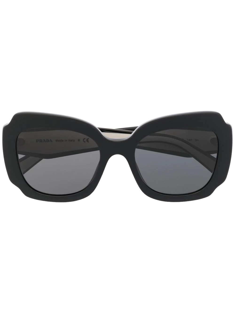 oversized-frame sunglasses - 1