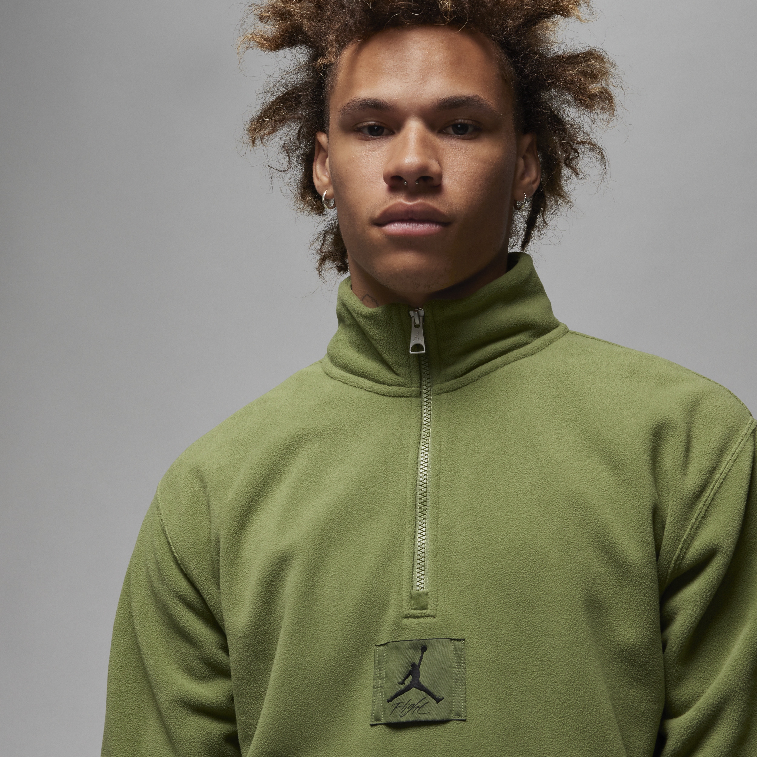 Men's Jordan Essentials Winterized Fleece Half-Zip - 3