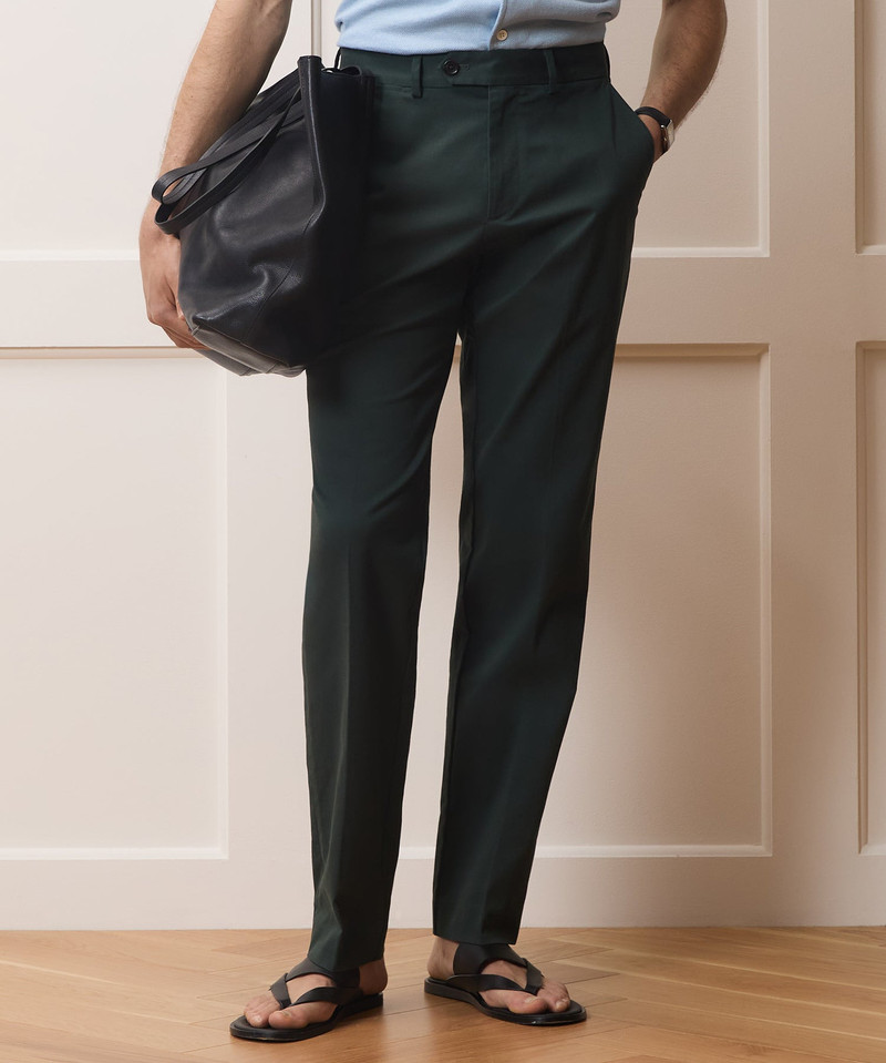 TODD SNYDER Italian Brushed Cotton Sutton Trouser outlook